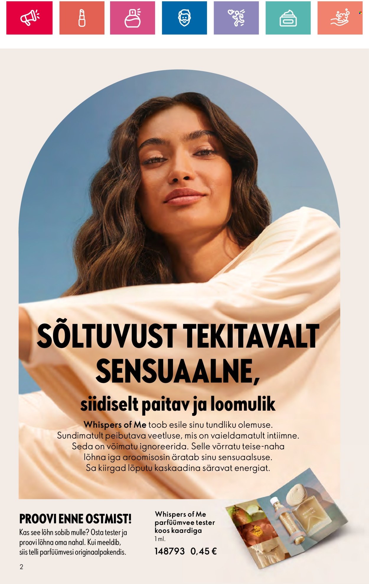 oriflame - Oriflame kliendileht - Sensuaalse (20.06 - 10.07.2024) - page: 2