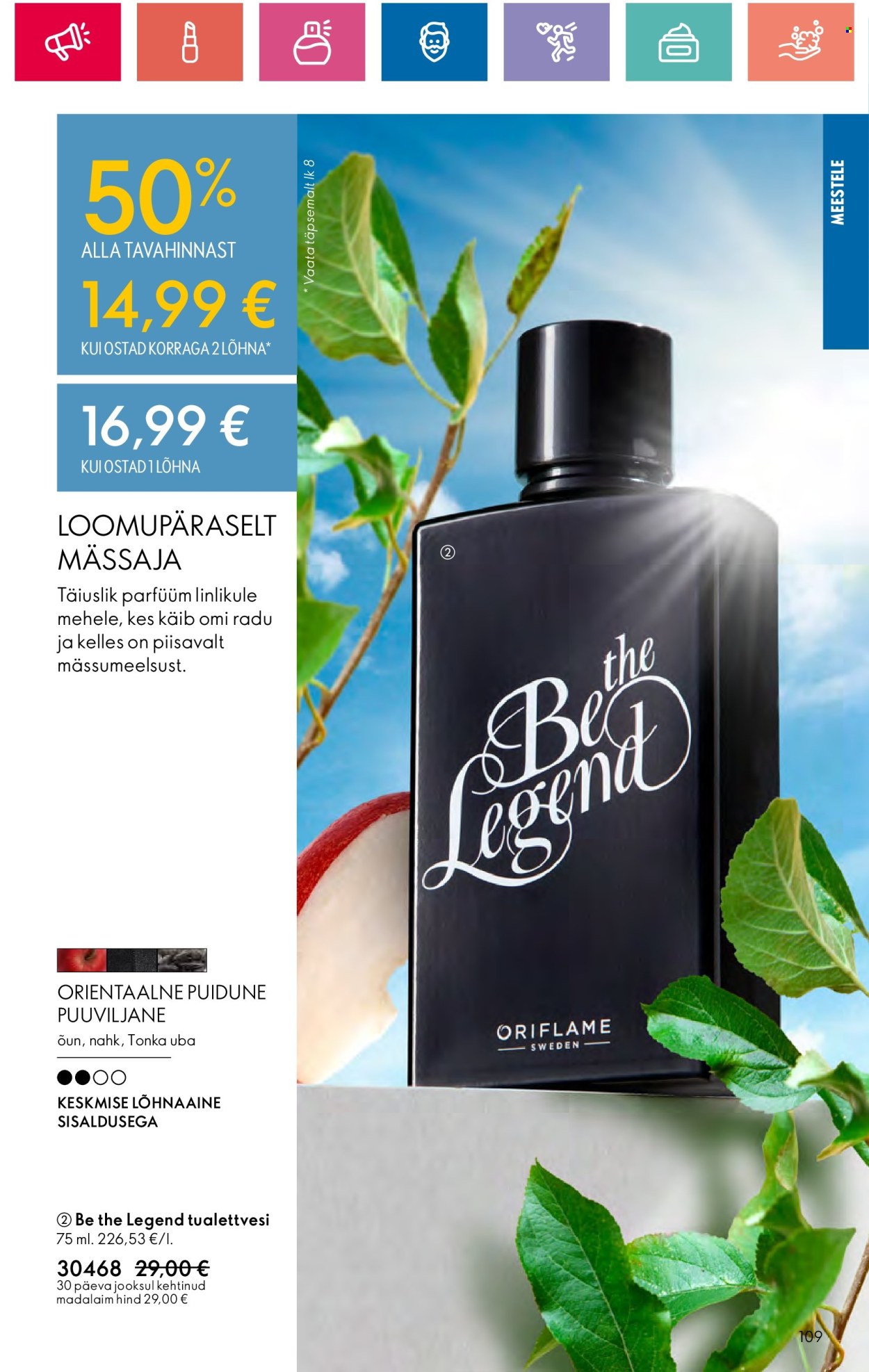 oriflame - Oriflame kliendileht - Sensuaalse (20.06 - 10.07.2024) - page: 109