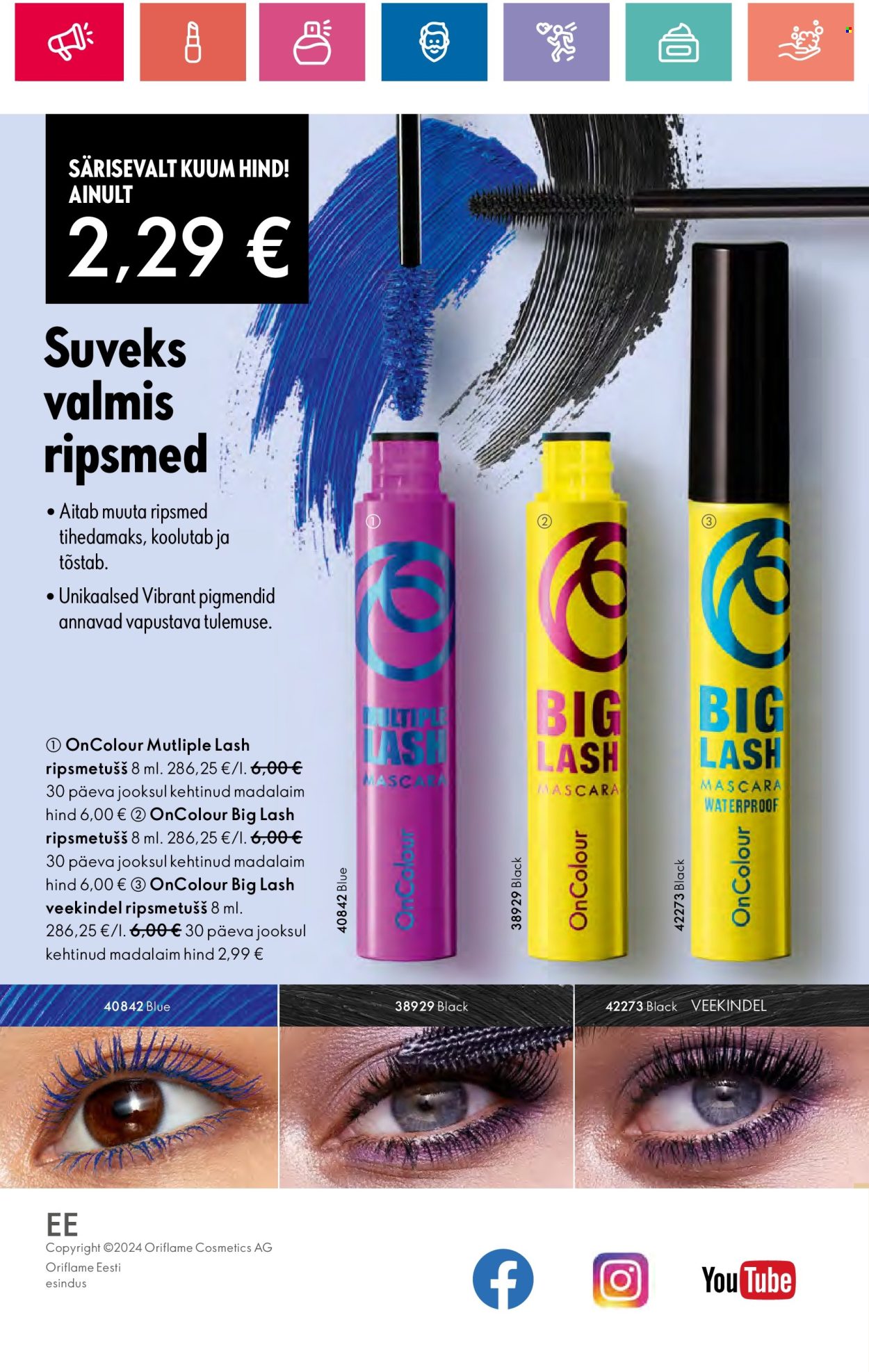 oriflame - Oriflame kliendileht - Sensuaalse (20.06 - 10.07.2024) - page: 166