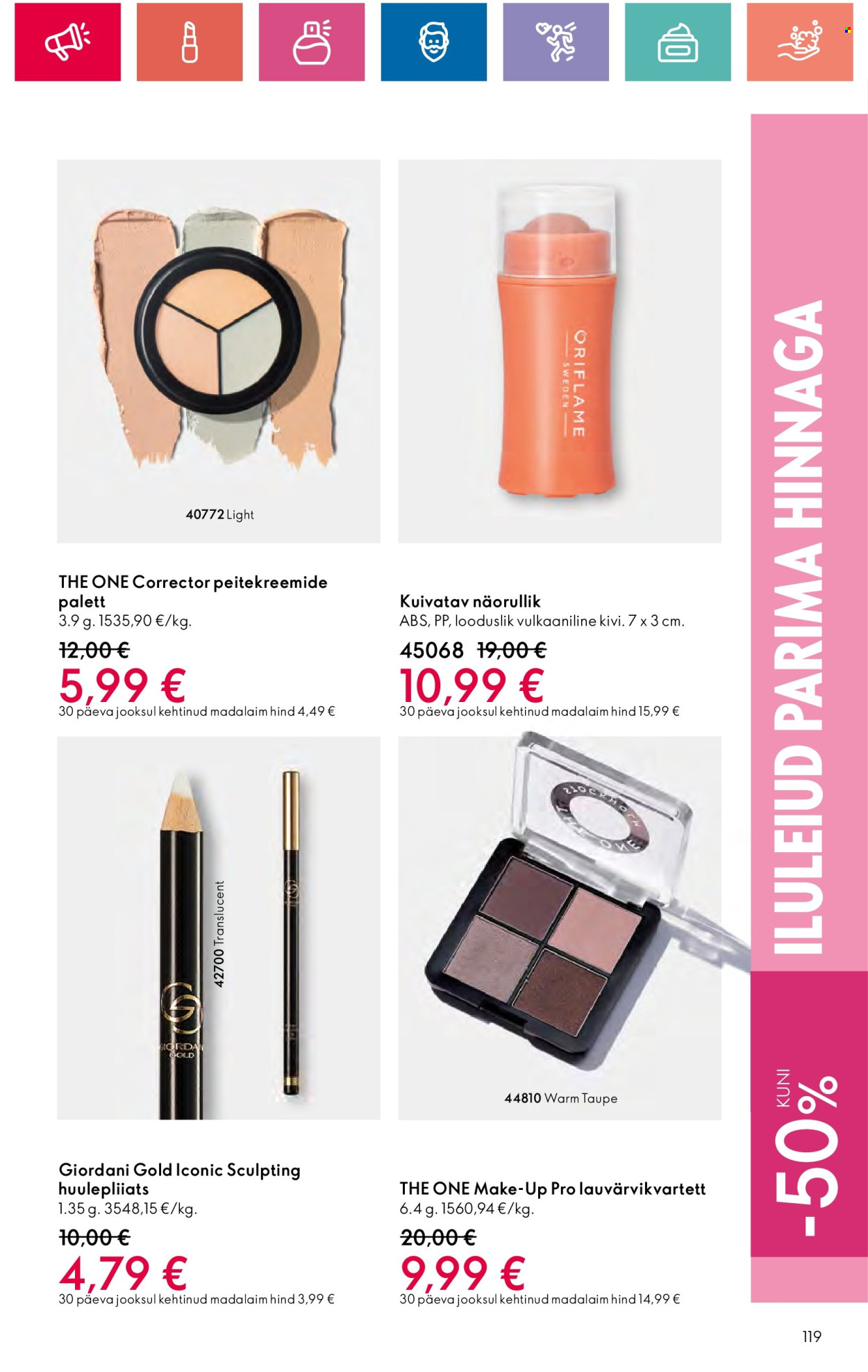 oriflame - Oriflame kliendileht - Sensuaalse (20.06 - 10.07.2024) - page: 119