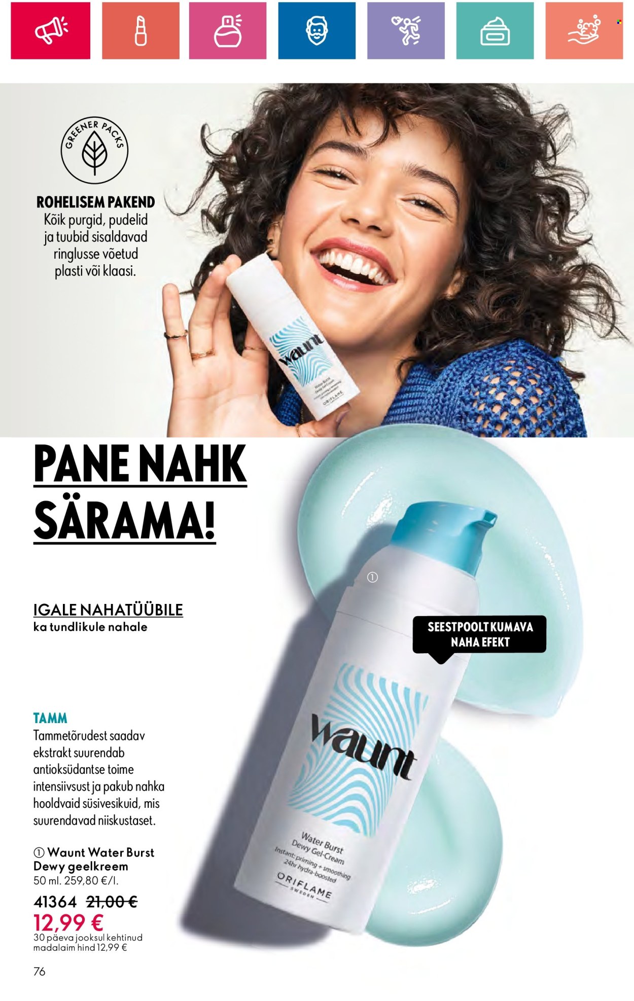 oriflame - Oriflame kliendileht - Sensuaalse (20.06 - 10.07.2024) - page: 76