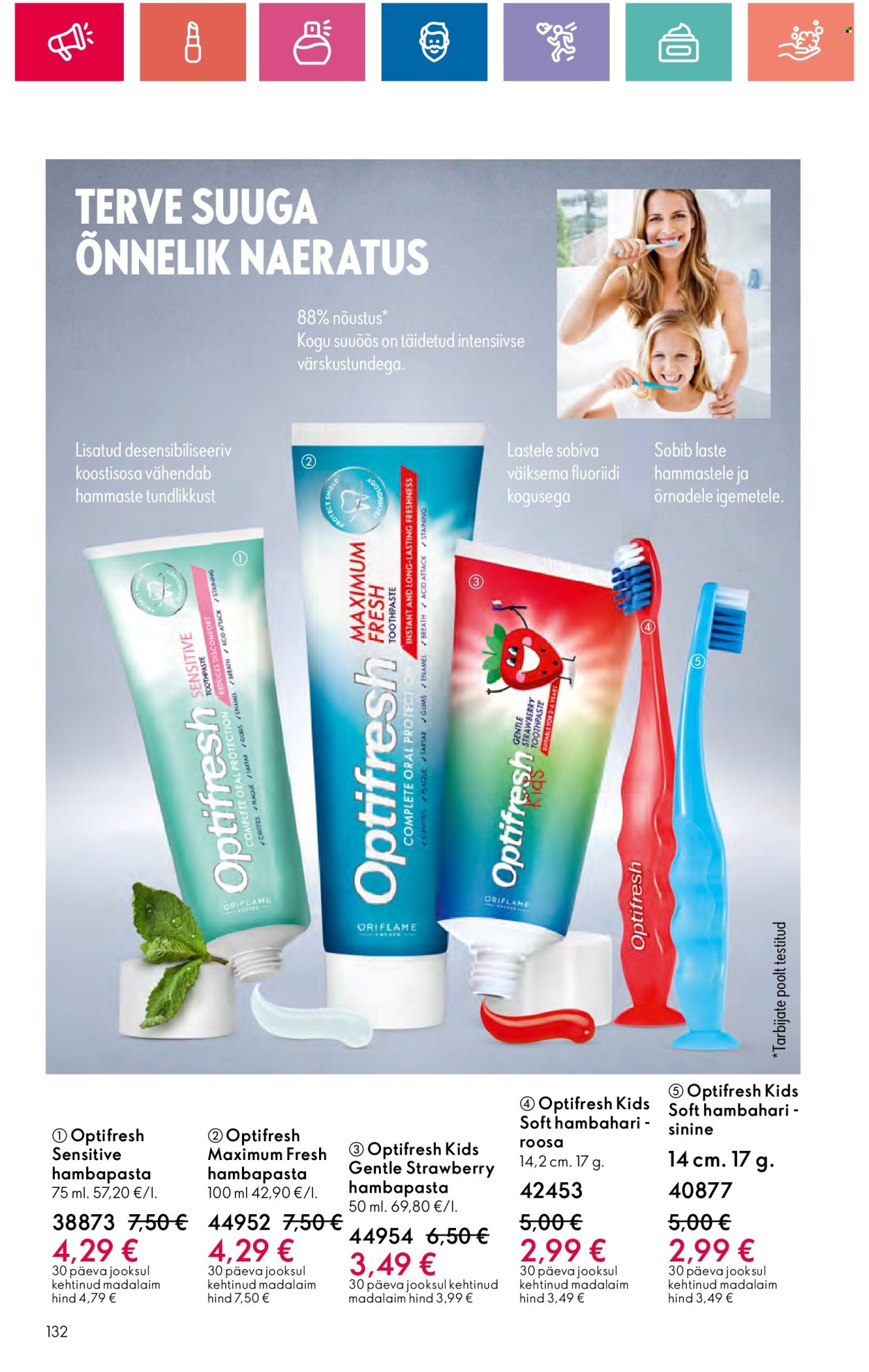 oriflame - Oriflame kliendileht - Sensuaalse (20.06 - 10.07.2024) - page: 132