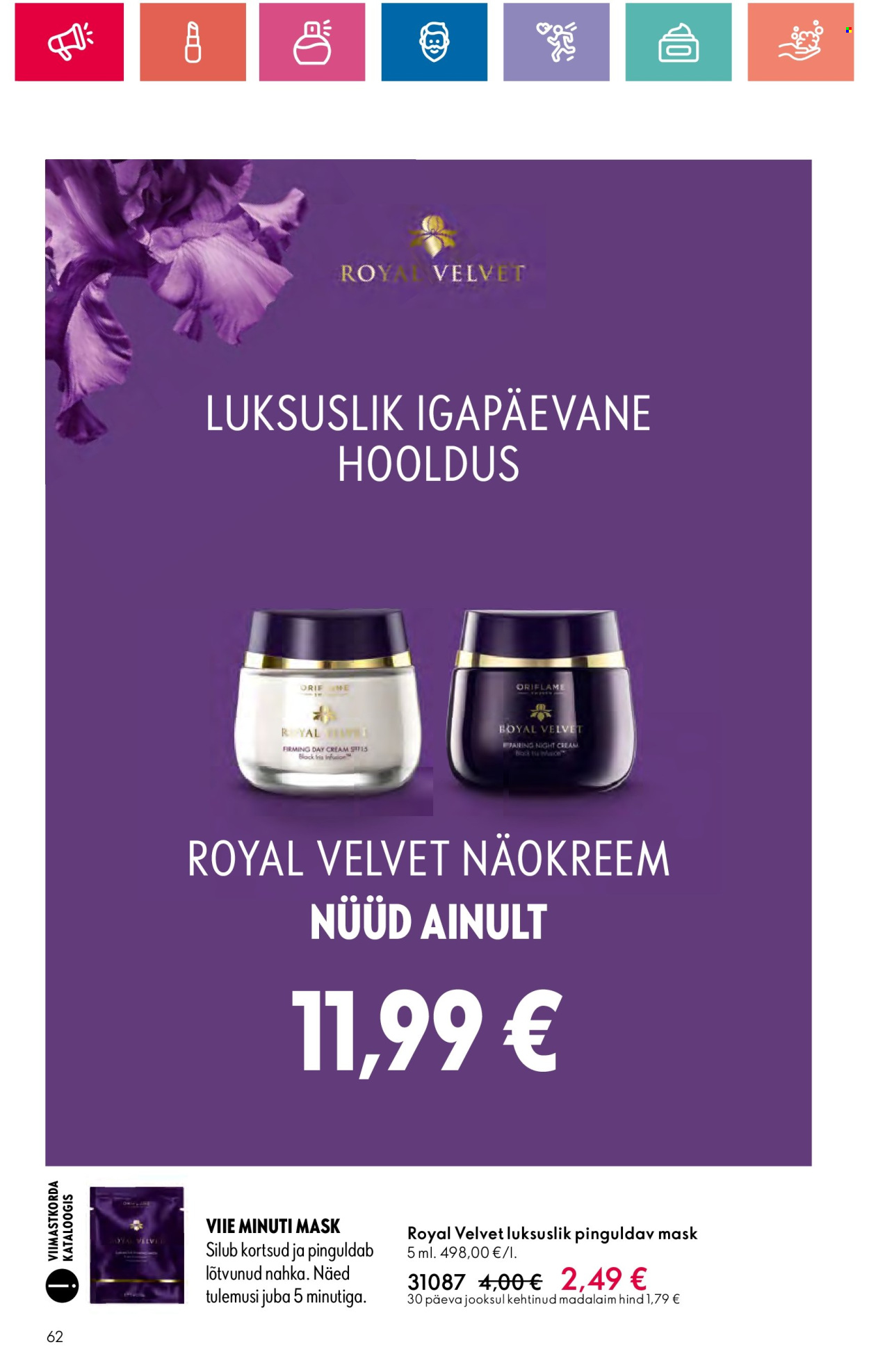 oriflame - Oriflame kliendileht - Sensuaalse (20.06 - 10.07.2024) - page: 62