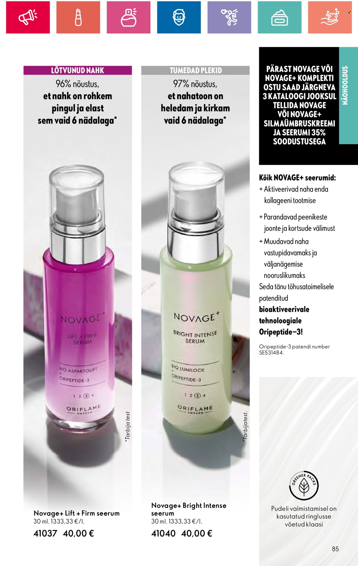 oriflame - Oriflame kliendileht - Sensuaalse (20.06 - 10.07.2024) - page: 85