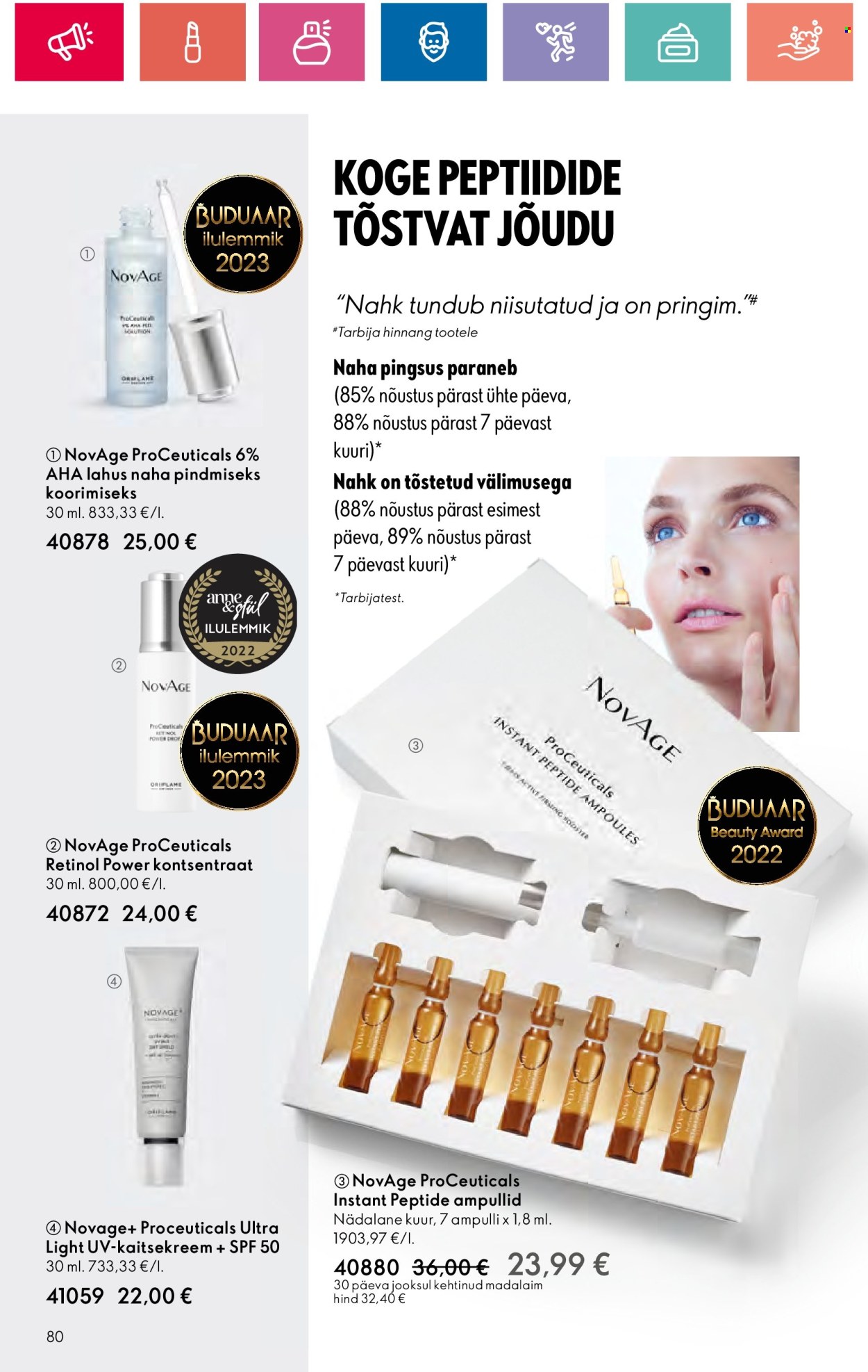 oriflame - Oriflame kliendileht - Sensuaalse (20.06 - 10.07.2024) - page: 80