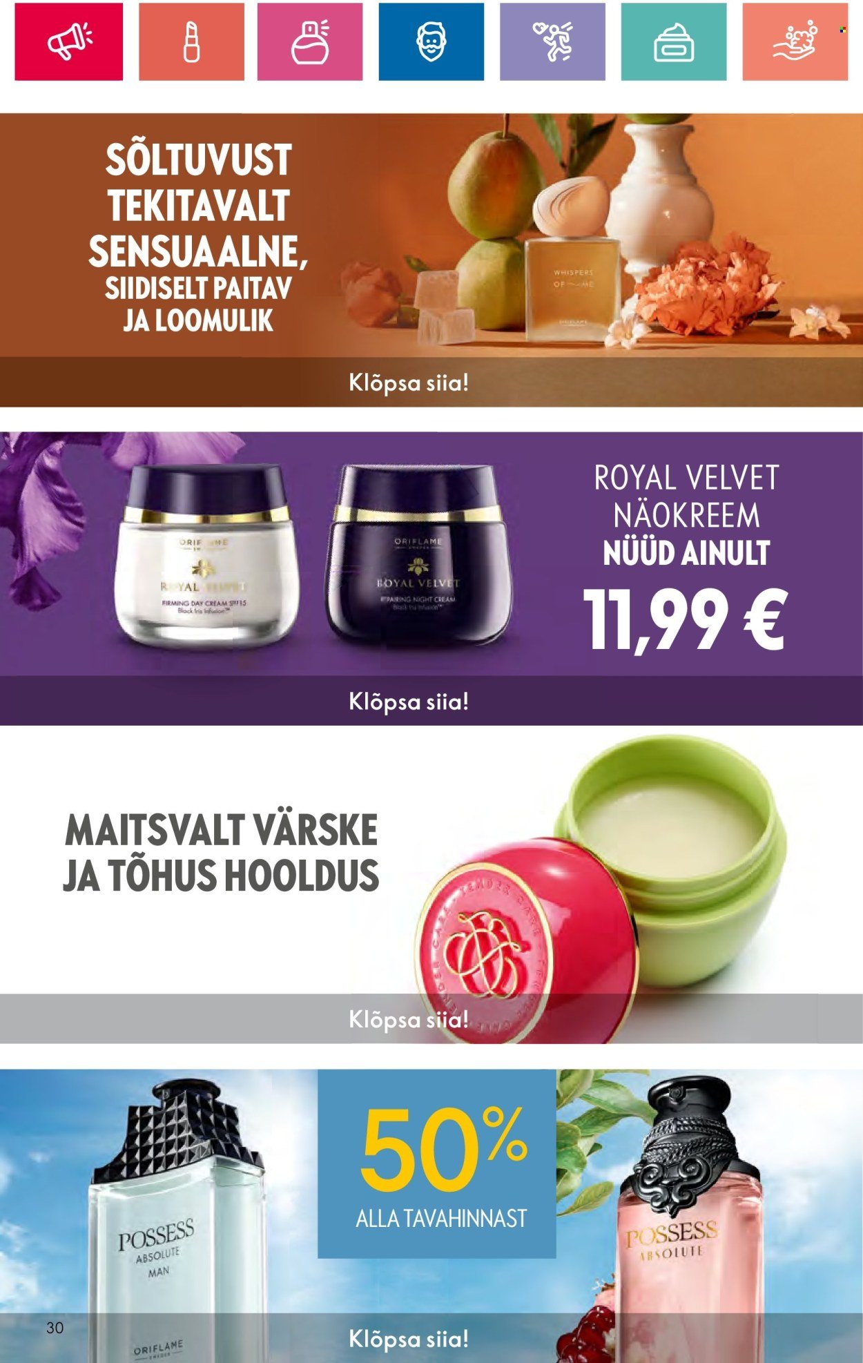 oriflame - Oriflame kliendileht - Sensuaalse (20.06 - 10.07.2024) - page: 30