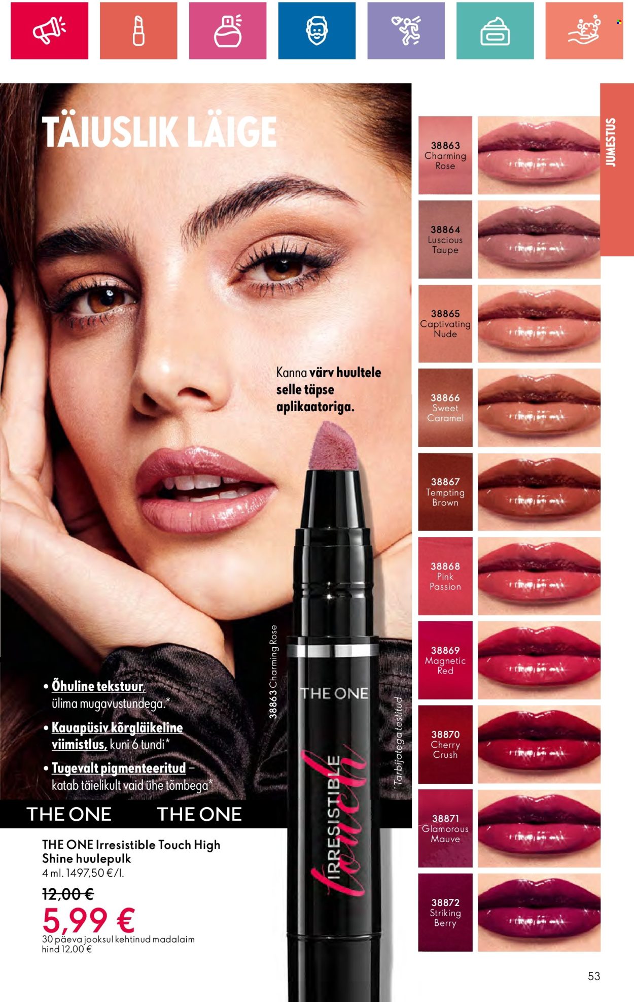 oriflame - Oriflame kliendileht - Sensuaalse (20.06 - 10.07.2024) - page: 53