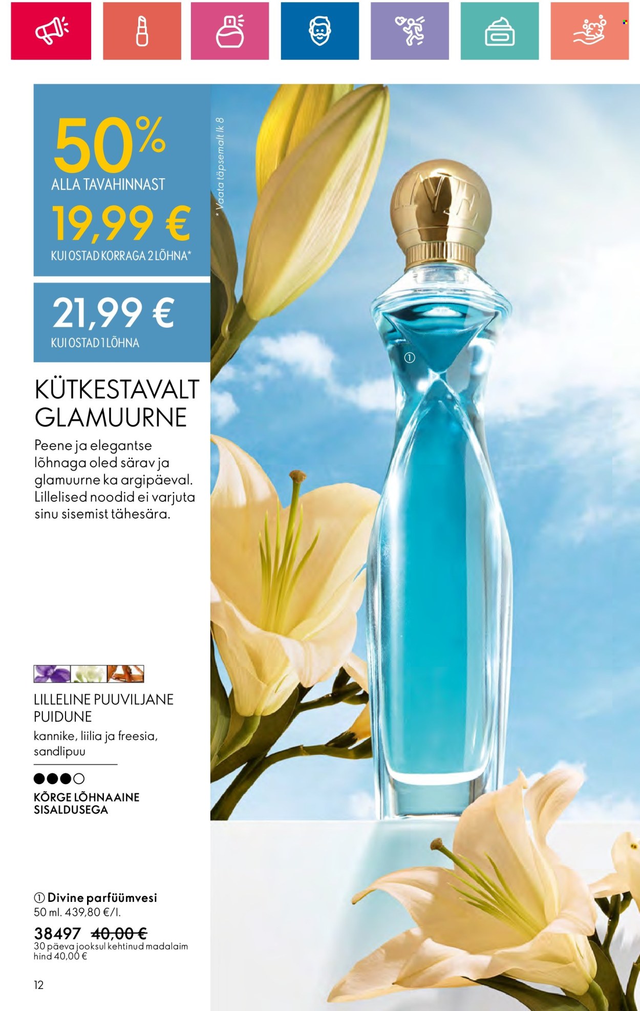 oriflame - Oriflame kliendileht - Sensuaalse (20.06 - 10.07.2024) - page: 12