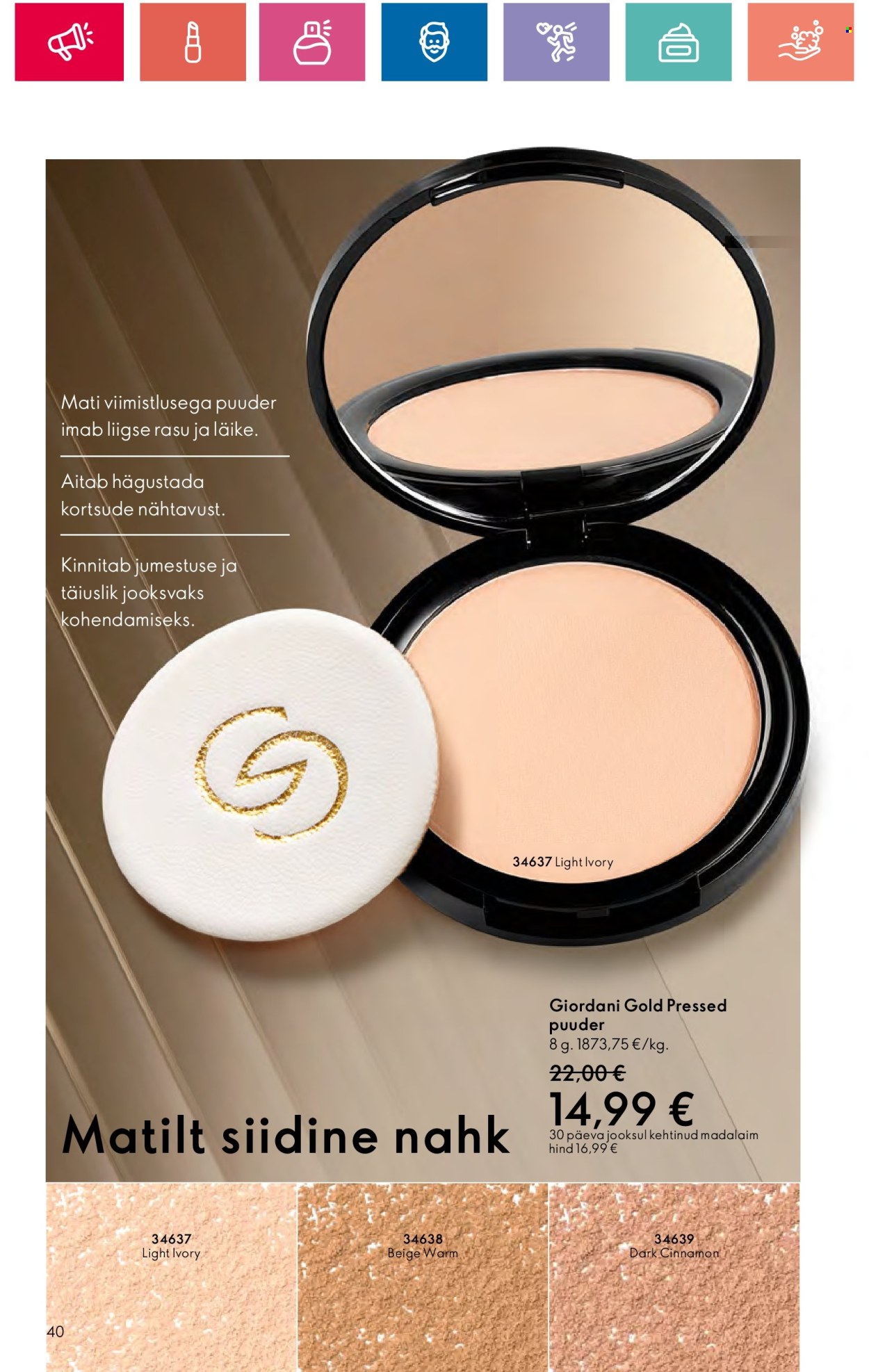 oriflame - Oriflame kliendileht - Sensuaalse (20.06 - 10.07.2024) - page: 40