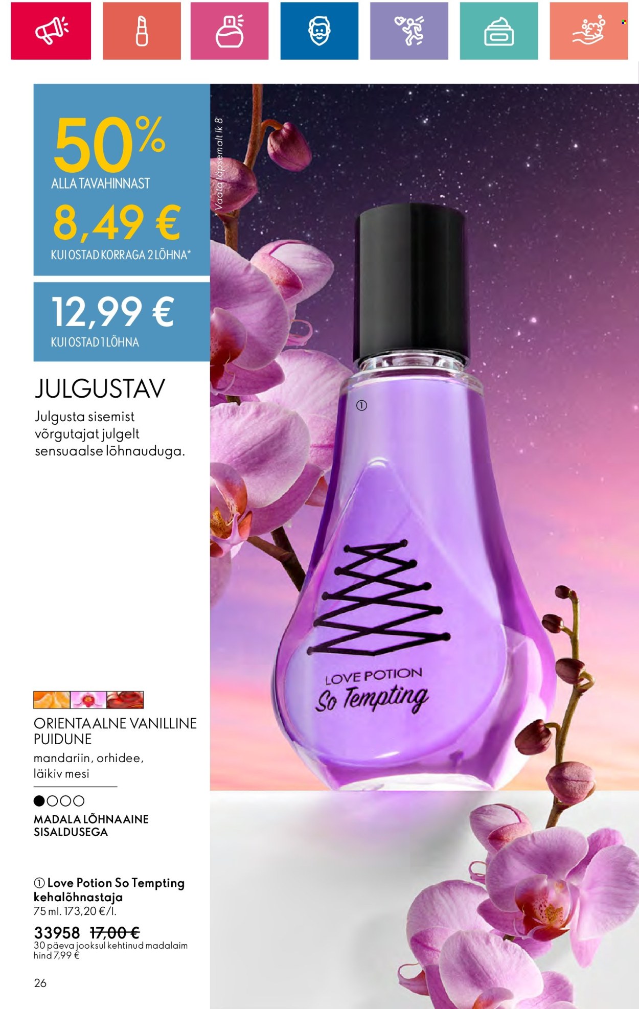 oriflame - Oriflame kliendileht - Sensuaalse (20.06 - 10.07.2024) - page: 26