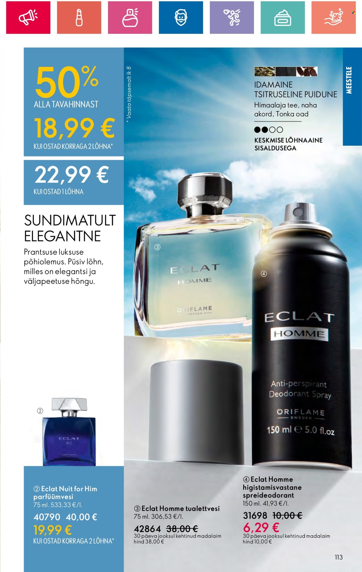 oriflame - Oriflame kliendileht - Sensuaalse (20.06 - 10.07.2024) - page: 113