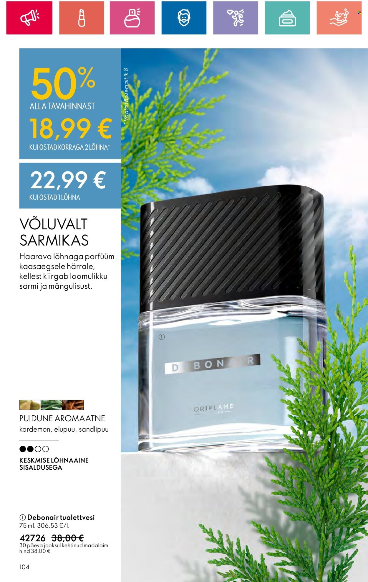 oriflame - Oriflame kliendileht - Sensuaalse (20.06 - 10.07.2024) - page: 104