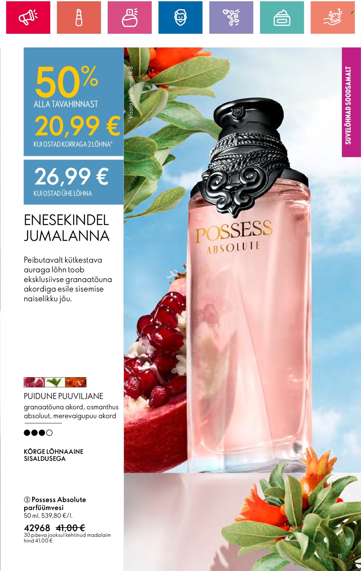 oriflame - Oriflame kliendileht - Sensuaalse (20.06 - 10.07.2024) - page: 11