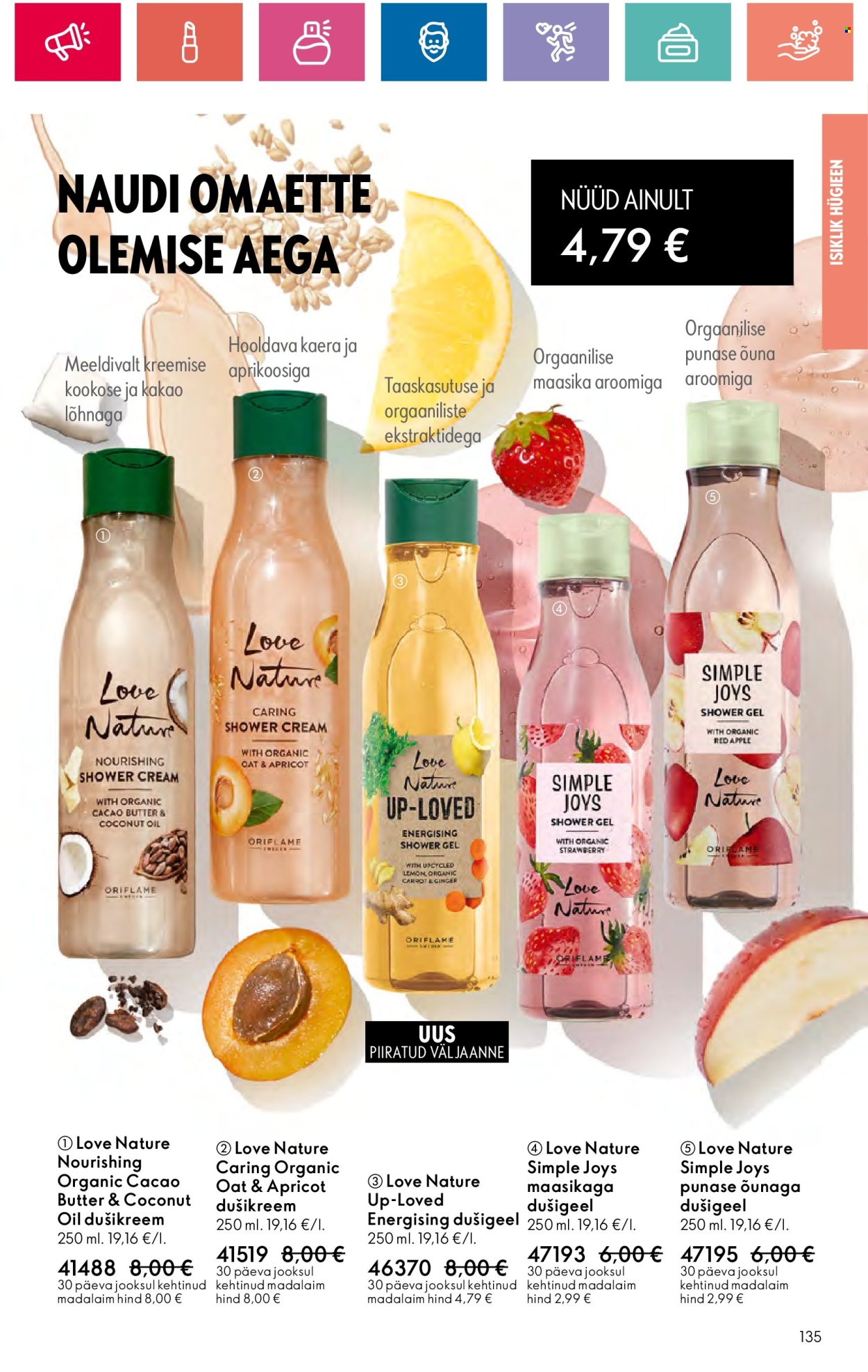 oriflame - Oriflame kliendileht - Sensuaalse (20.06 - 10.07.2024) - page: 135