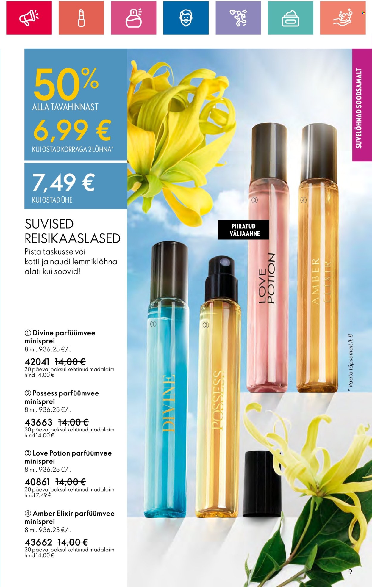 oriflame - Oriflame kliendileht - Sensuaalse (20.06 - 10.07.2024) - page: 9