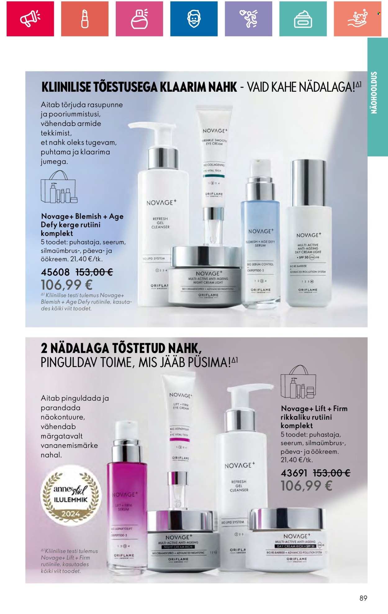 oriflame - Oriflame kliendileht - Sensuaalse (20.06 - 10.07.2024) - page: 89