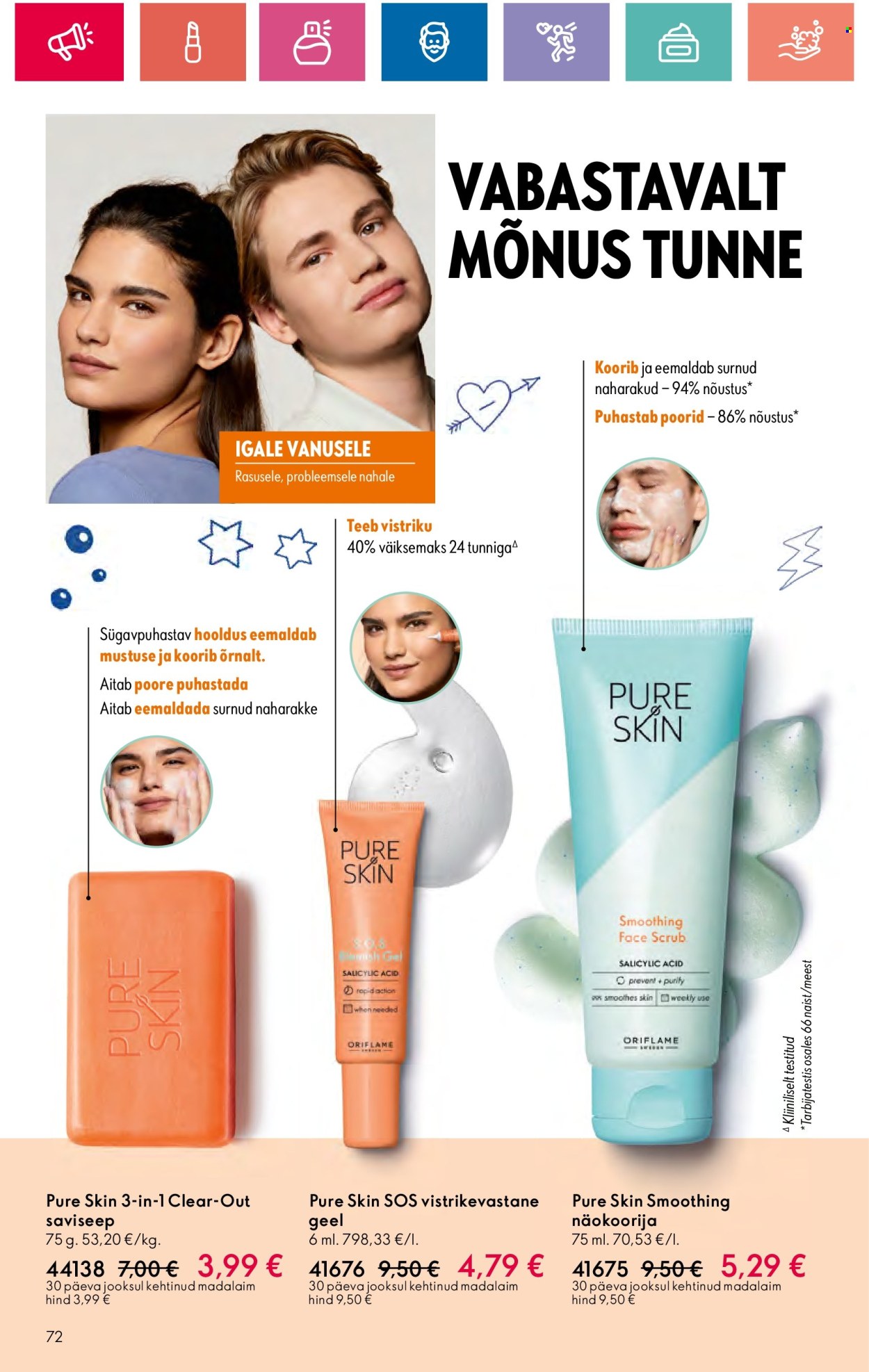 oriflame - Oriflame kliendileht - Sensuaalse (20.06 - 10.07.2024) - page: 72