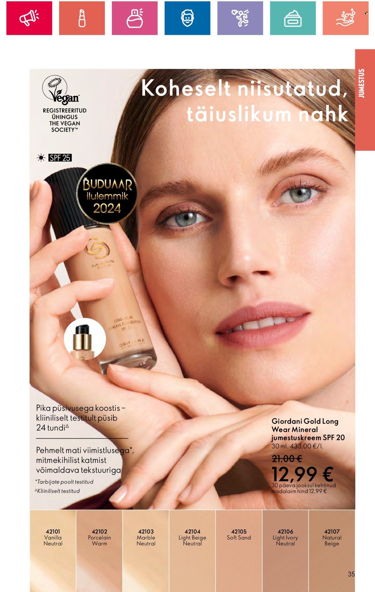 oriflame - Oriflame kliendileht - Sensuaalse (20.06 - 10.07.2024) - page: 35