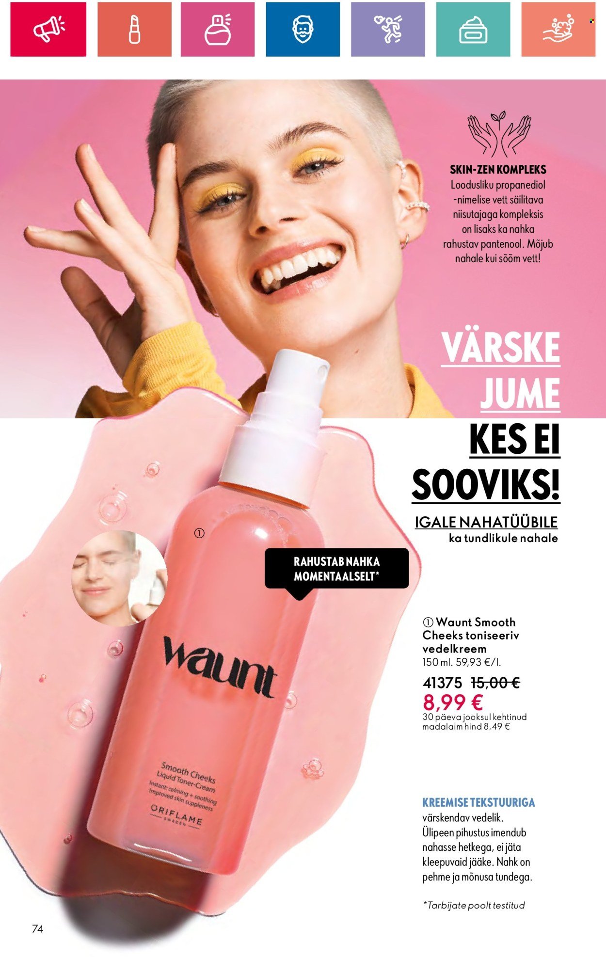 oriflame - Oriflame kliendileht - Sensuaalse (20.06 - 10.07.2024) - page: 74