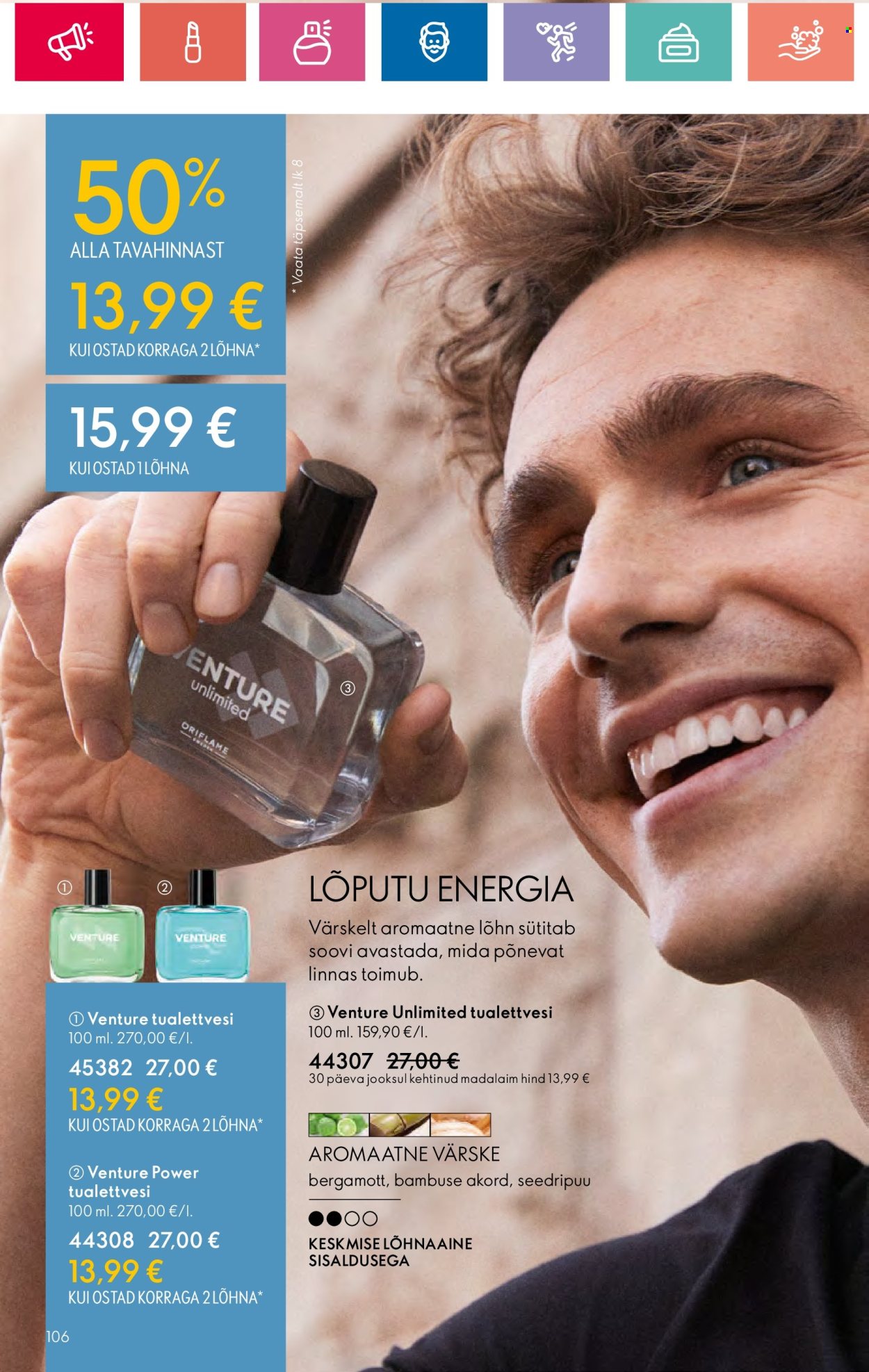 oriflame - Oriflame kliendileht - Sensuaalse (20.06 - 10.07.2024) - page: 106