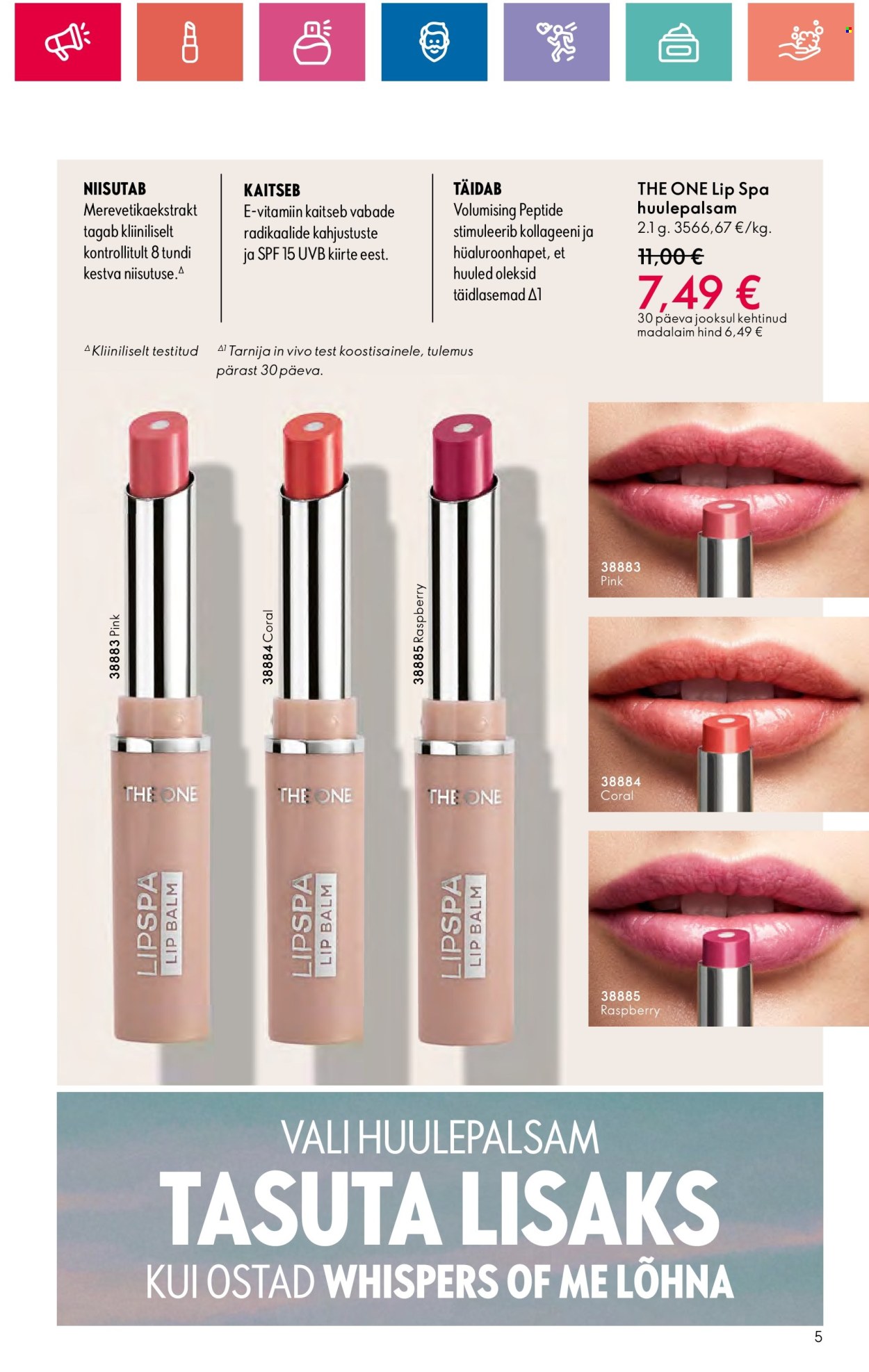 oriflame - Oriflame kliendileht - Sensuaalse (20.06 - 10.07.2024) - page: 5