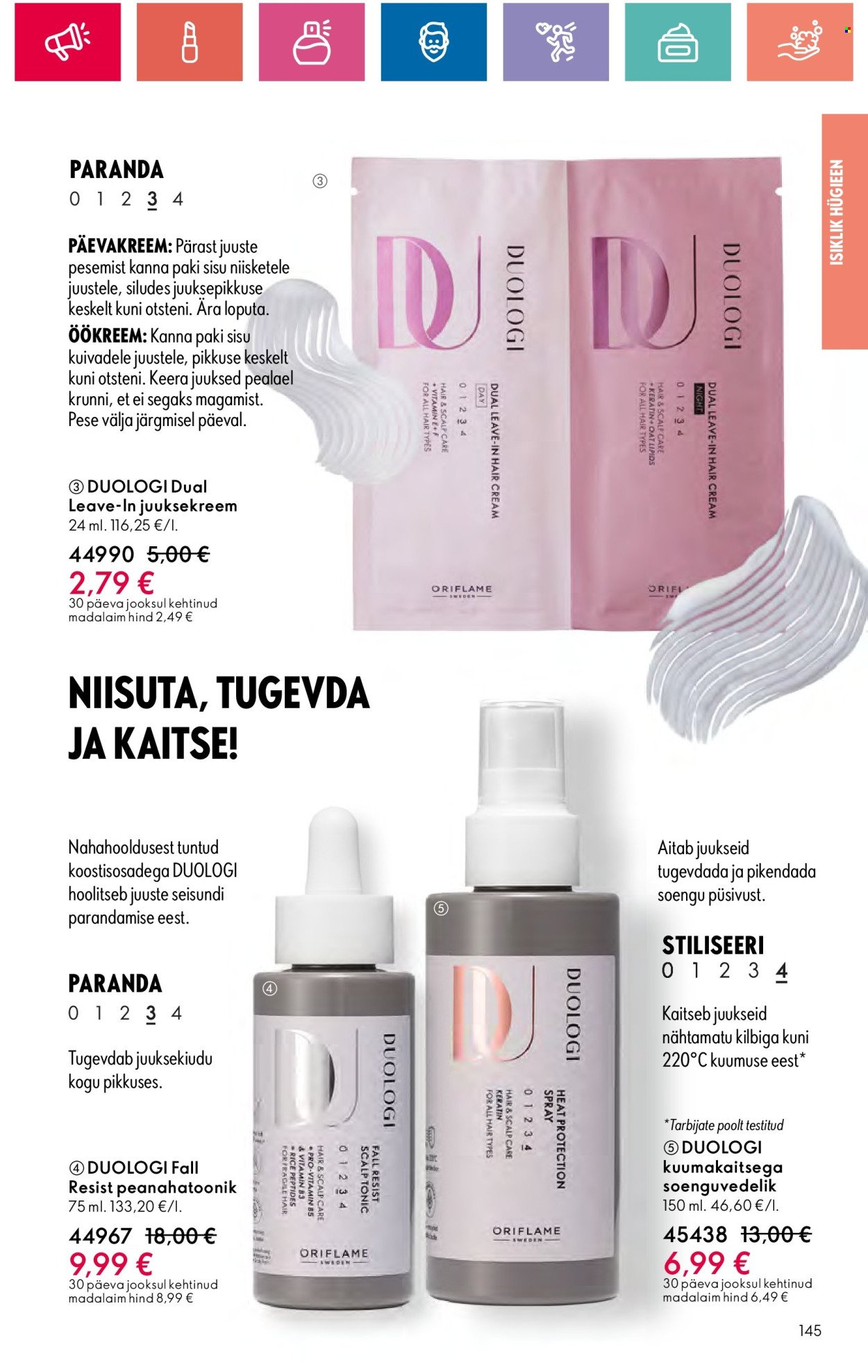 oriflame - Oriflame kliendileht - Sensuaalse (20.06 - 10.07.2024) - page: 145