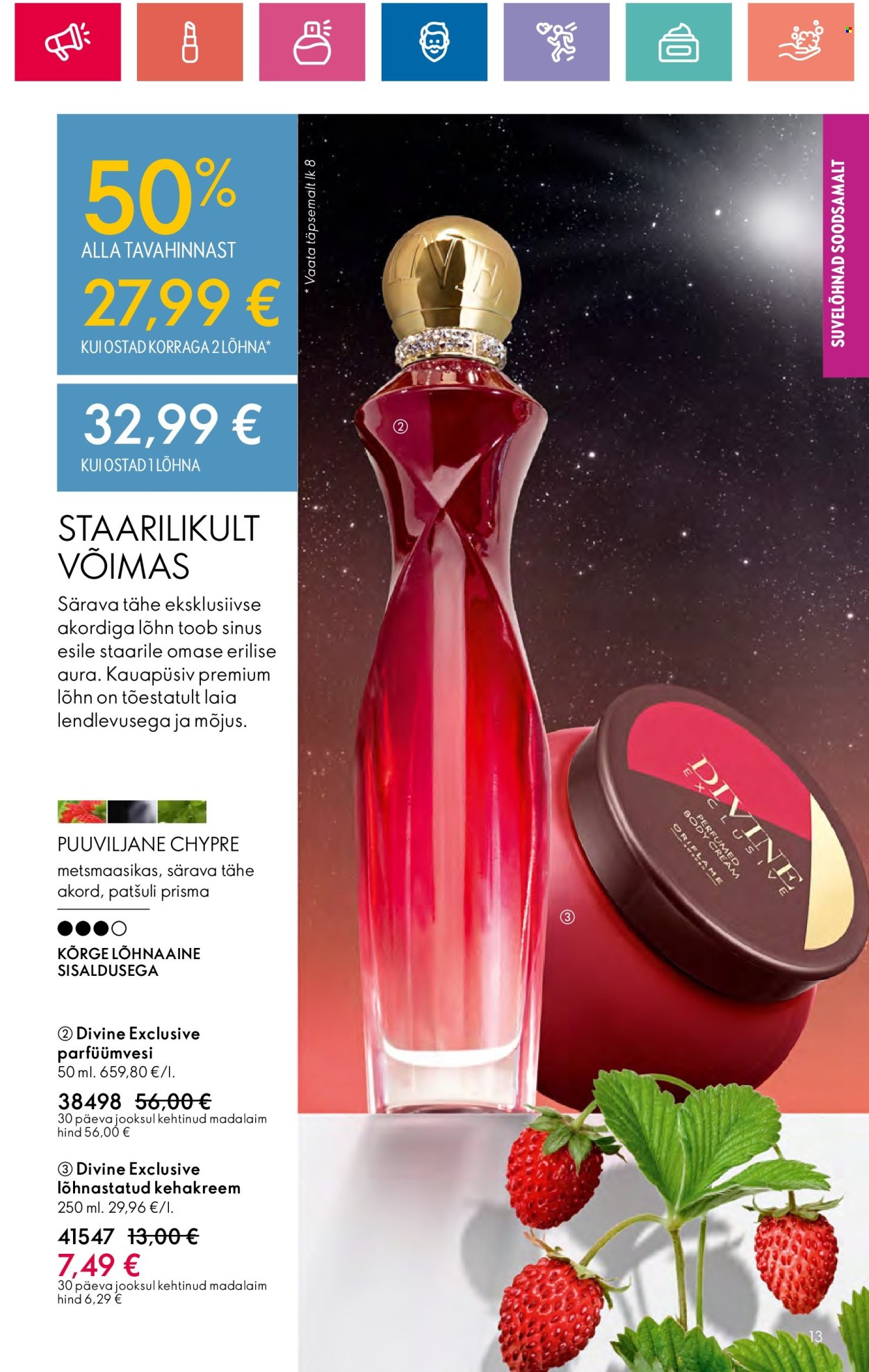 oriflame - Oriflame kliendileht - Sensuaalse (20.06 - 10.07.2024) - page: 13