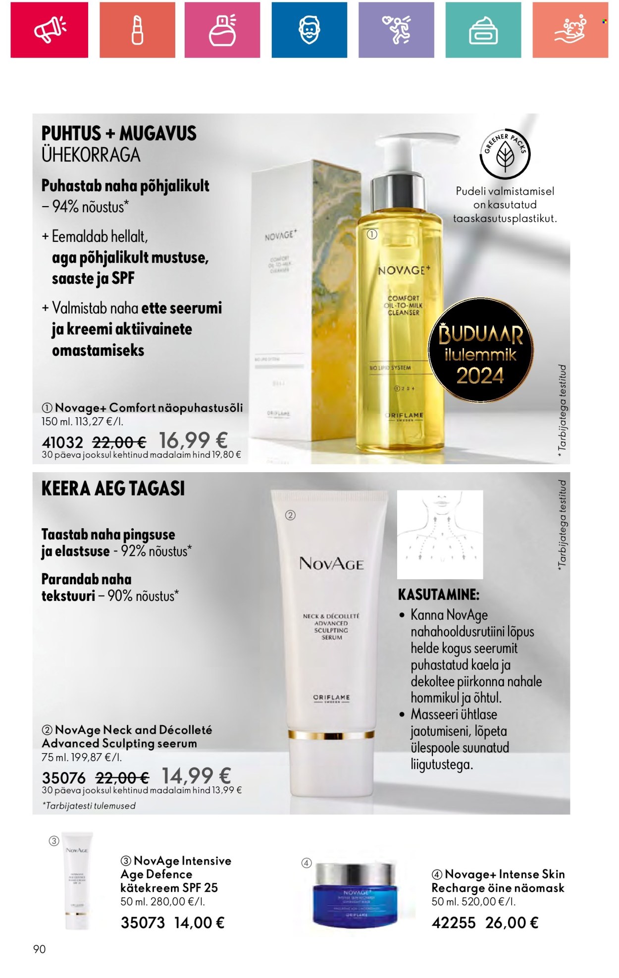 oriflame - Oriflame kliendileht - Sensuaalse (20.06 - 10.07.2024) - page: 90