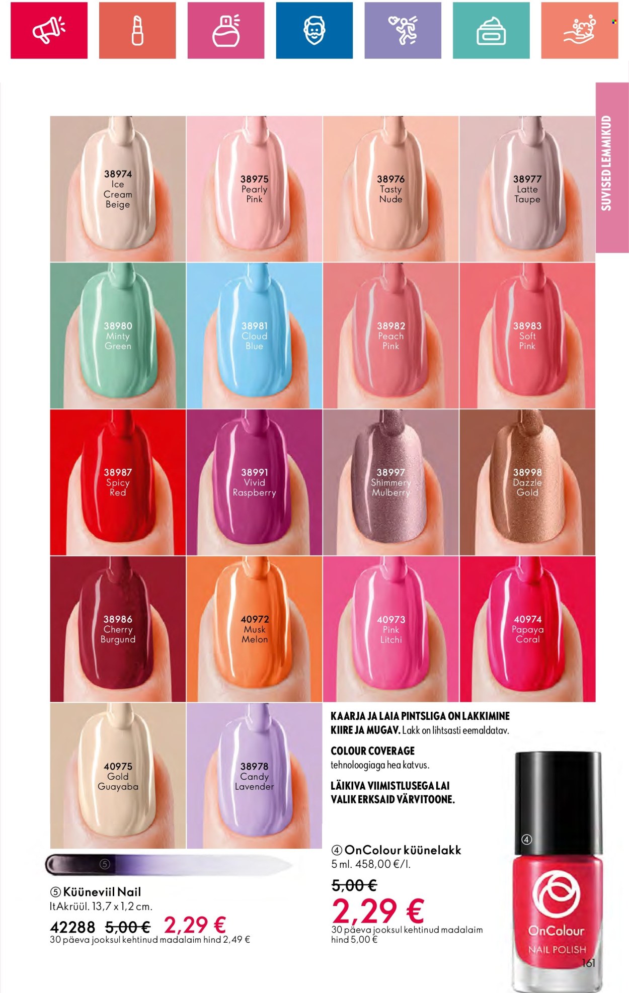 oriflame - Oriflame kliendileht - Sensuaalse (20.06 - 10.07.2024) - page: 161