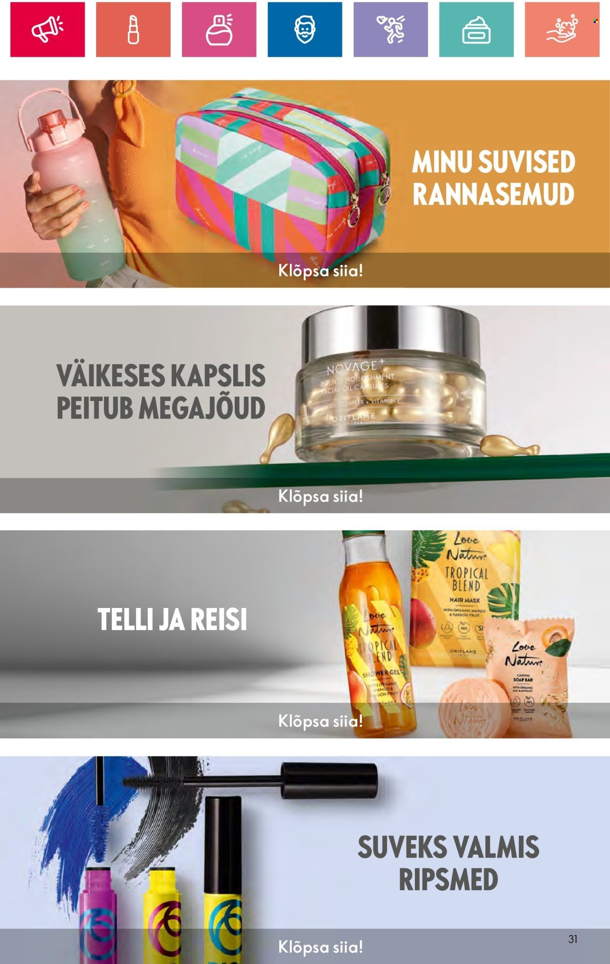 oriflame - Oriflame kliendileht - Sensuaalse (20.06 - 10.07.2024) - page: 31