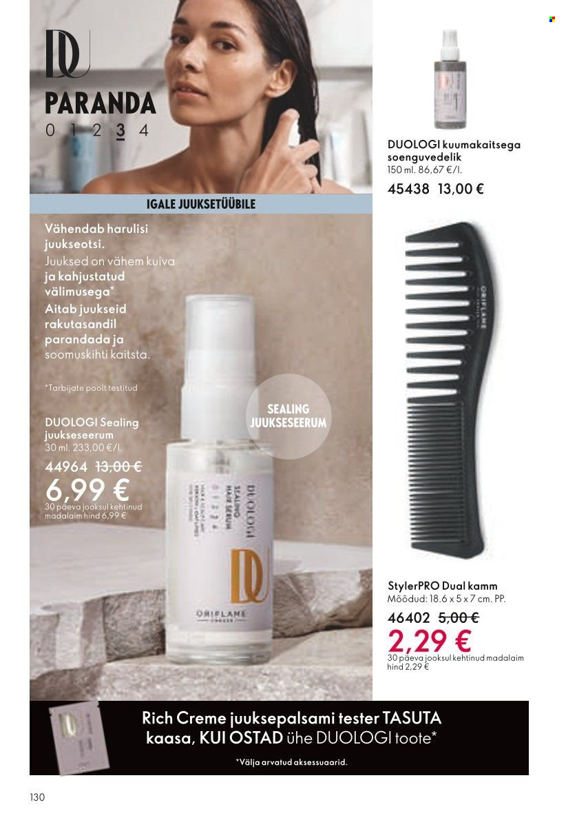 oriflame - Oriflame kliendileht - Järgmine kataloog (11.07 - 31.07.2024) - page: 130