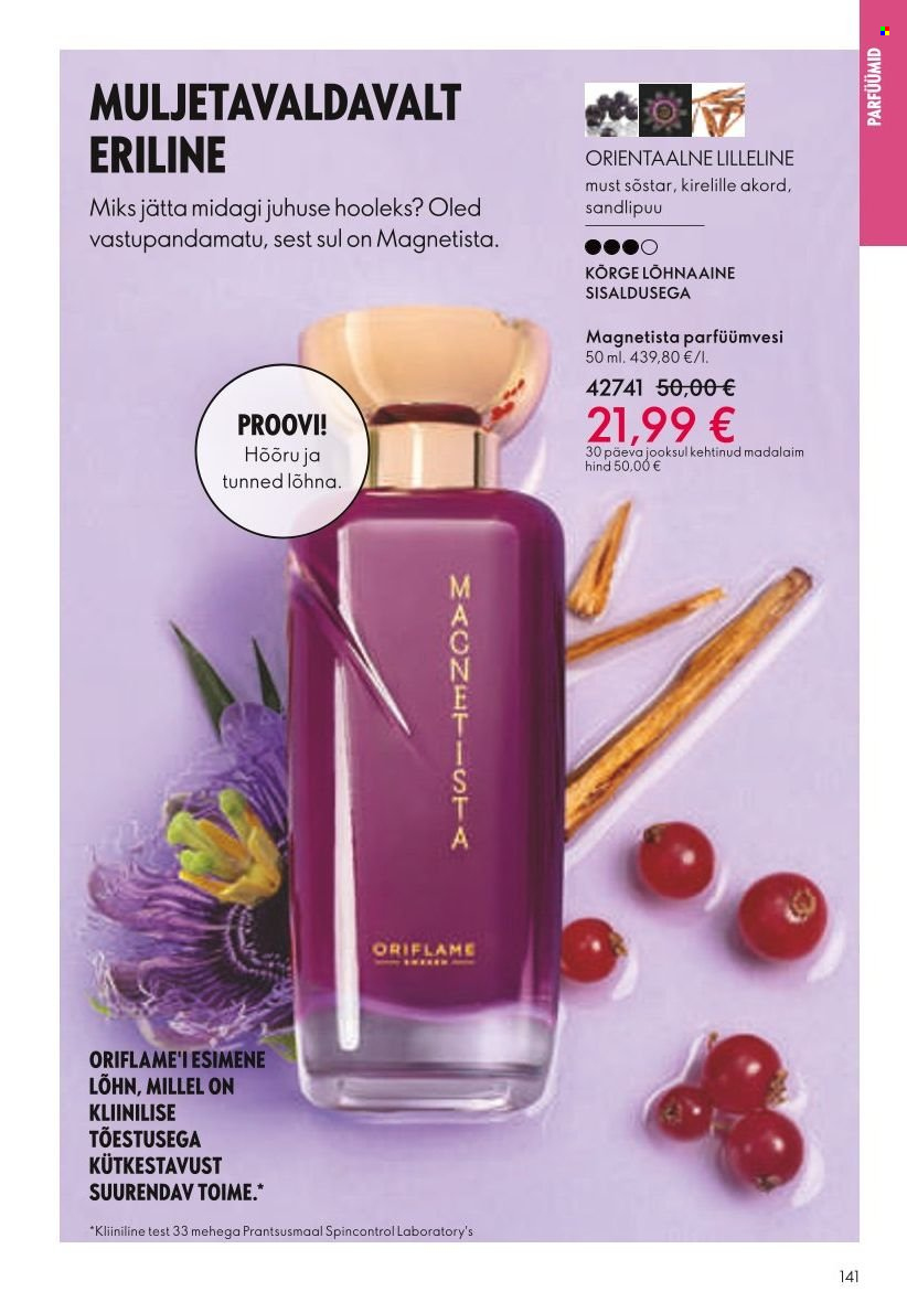 oriflame - Oriflame kliendileht - Järgmine kataloog (11.07 - 31.07.2024) - page: 141