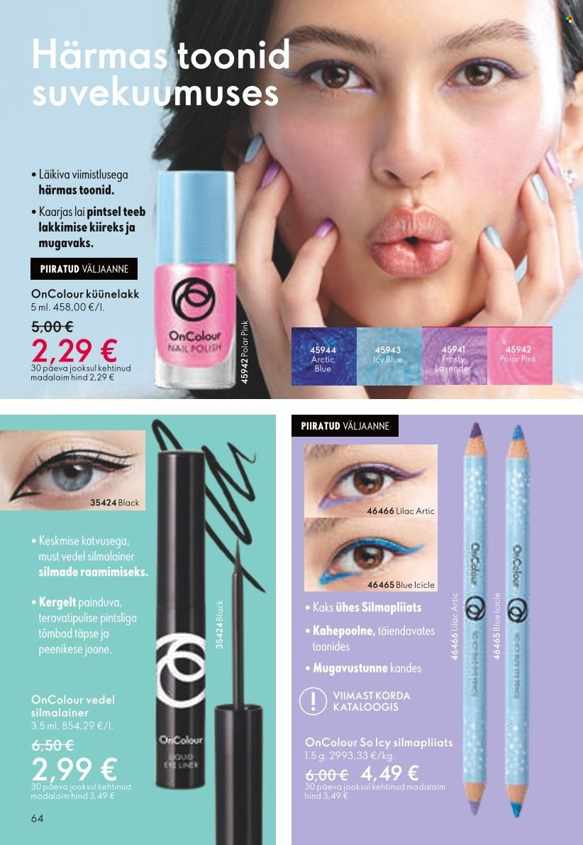 oriflame - Oriflame kliendileht - Järgmine kataloog (11.07 - 31.07.2024) - page: 64