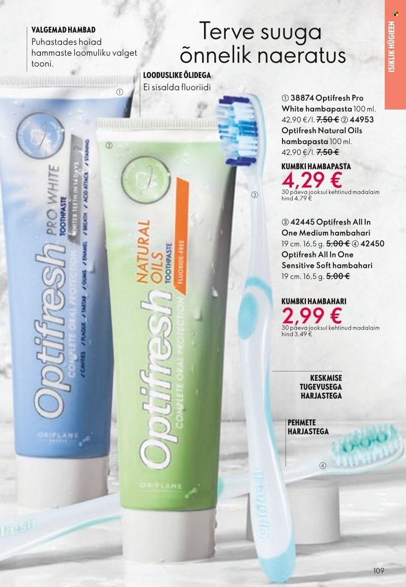 oriflame - Oriflame kliendileht - Järgmine kataloog (11.07 - 31.07.2024) - page: 109