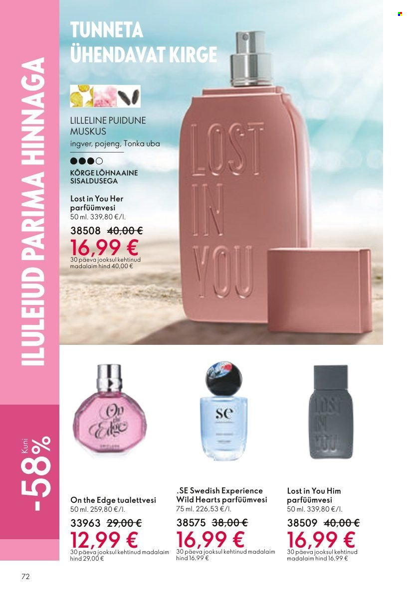 oriflame - Oriflame kliendileht - Järgmine kataloog (11.07 - 31.07.2024) - page: 72