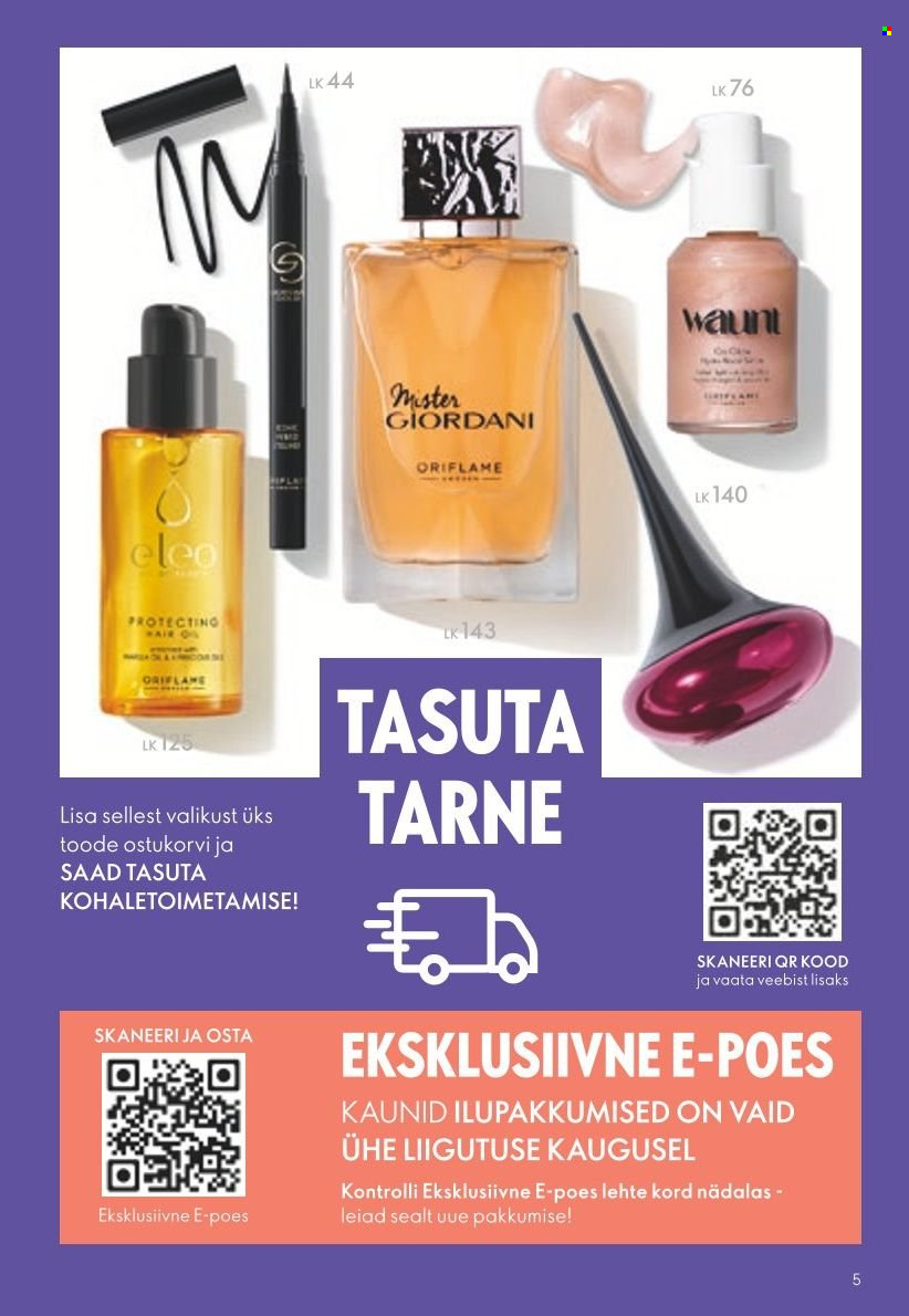 oriflame - Oriflame kliendileht - Järgmine kataloog (11.07 - 31.07.2024) - page: 5