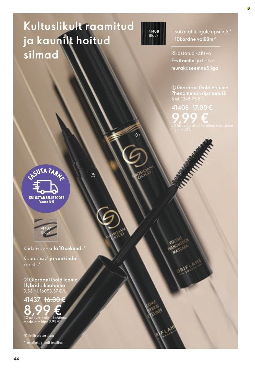 oriflame - Oriflame kliendileht - Järgmine kataloog (11.07 - 31.07.2024) - page: 44