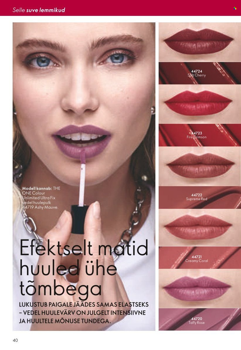 oriflame - Oriflame kliendileht - Järgmine kataloog (11.07 - 31.07.2024) - page: 40