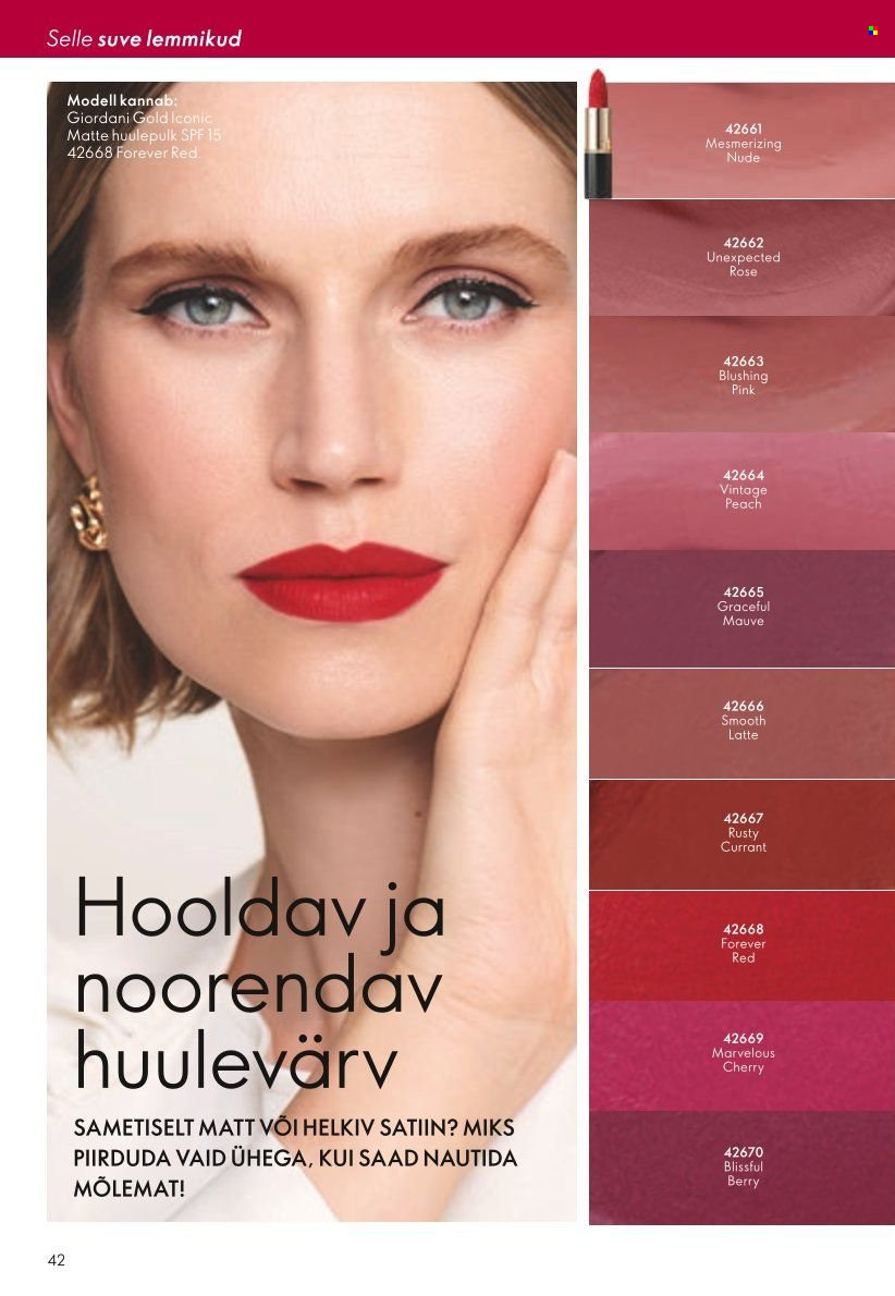 oriflame - Oriflame kliendileht - Järgmine kataloog (11.07 - 31.07.2024) - page: 42