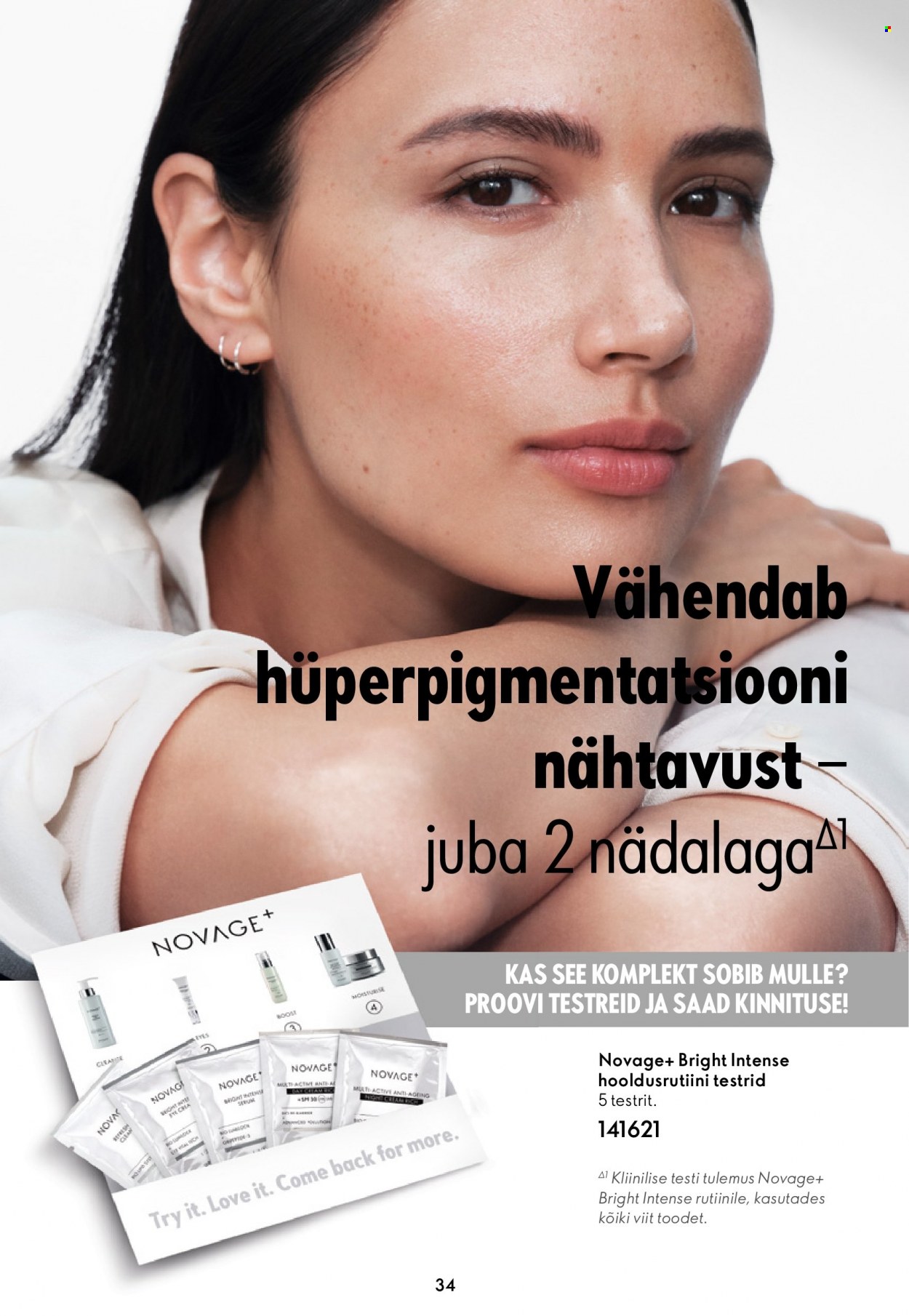 oriflame - Oriflame kliendileht - Novage+ tutvustus - page: 34 oriflame - Oriflame kliendileht - Novage+ tutvustus - page: 34