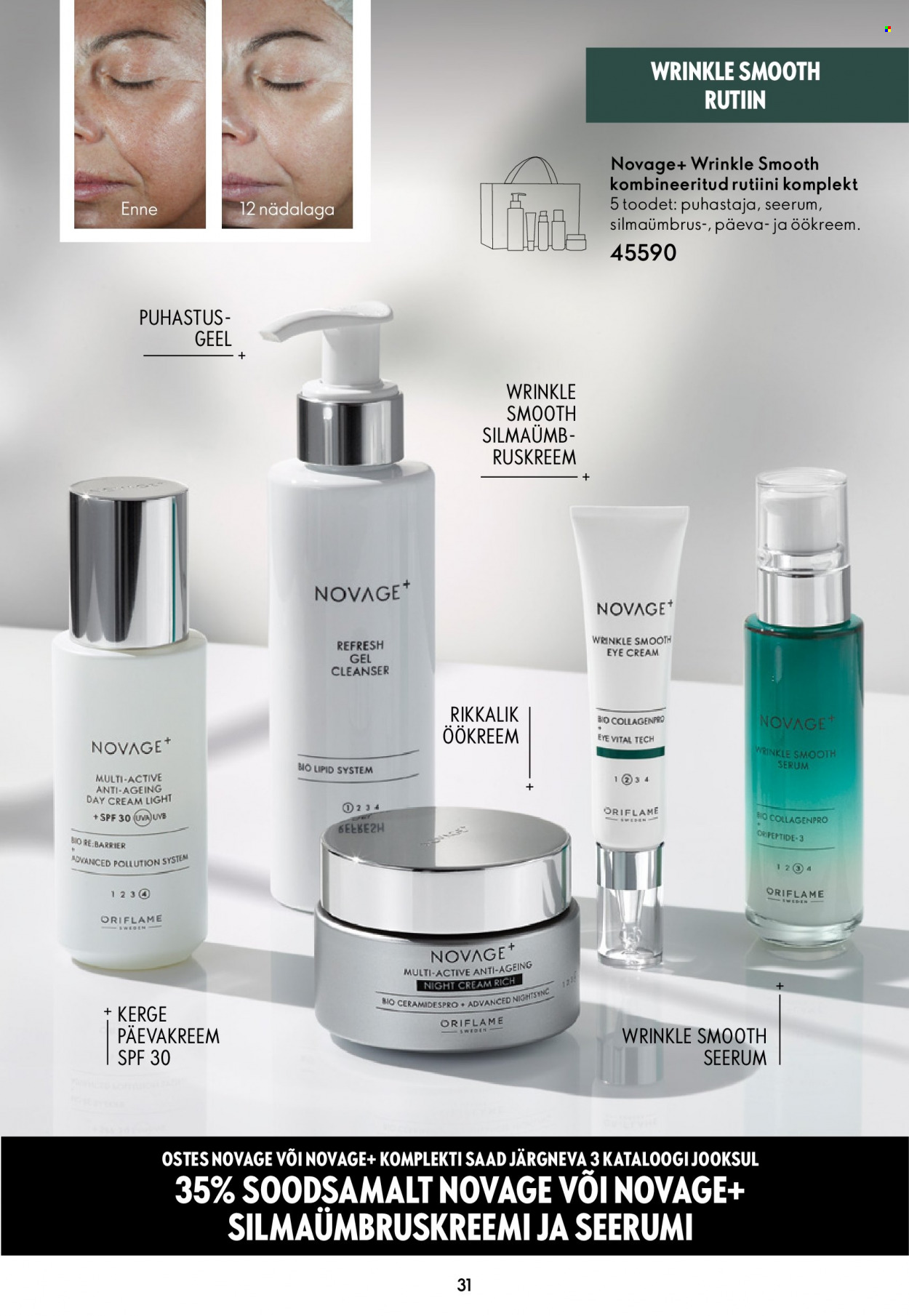 oriflame - Oriflame kliendileht - Novage+ tutvustus - page: 31 oriflame - Oriflame kliendileht - Novage+ tutvustus - page: 31