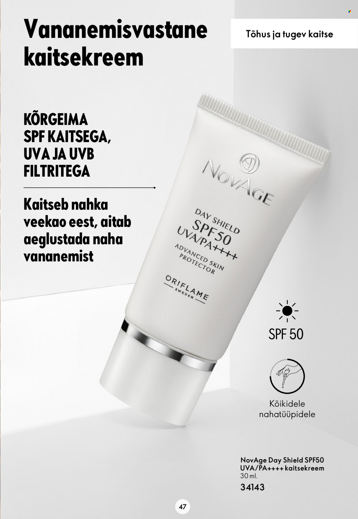 oriflame - Oriflame kliendileht - Novage+ tutvustus - page: 47 oriflame - Oriflame kliendileht - Novage+ tutvustus - page: 47