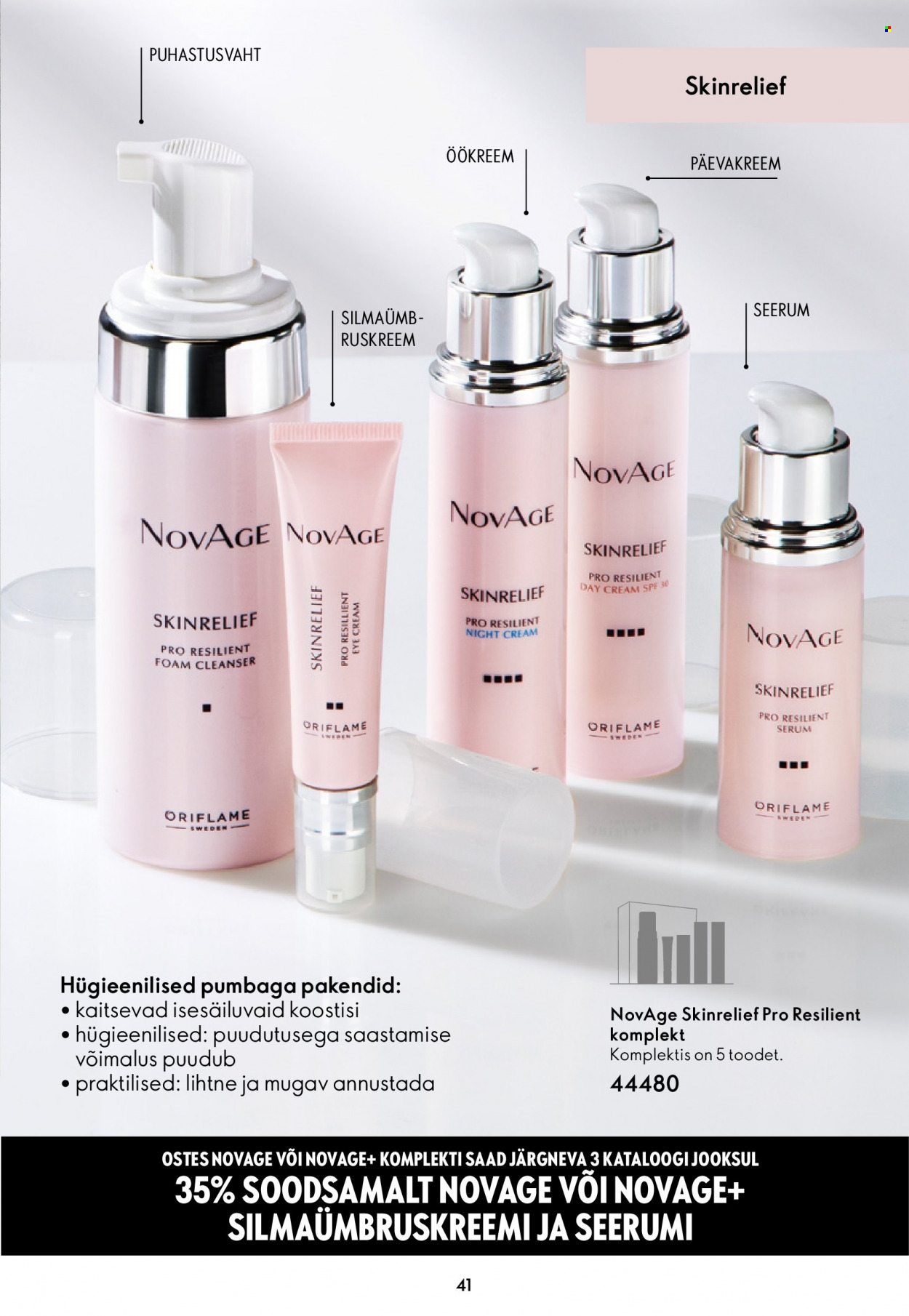 oriflame - Oriflame kliendileht - Novage+ tutvustus - page: 41 oriflame - Oriflame kliendileht - Novage+ tutvustus - page: 41