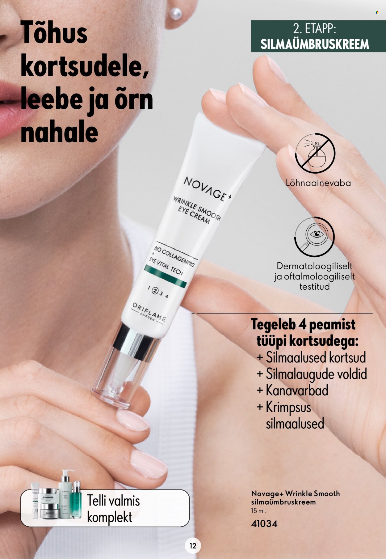 oriflame - Oriflame kliendileht - Novage+ tutvustus - page: 12 oriflame - Oriflame kliendileht - Novage+ tutvustus - page: 12