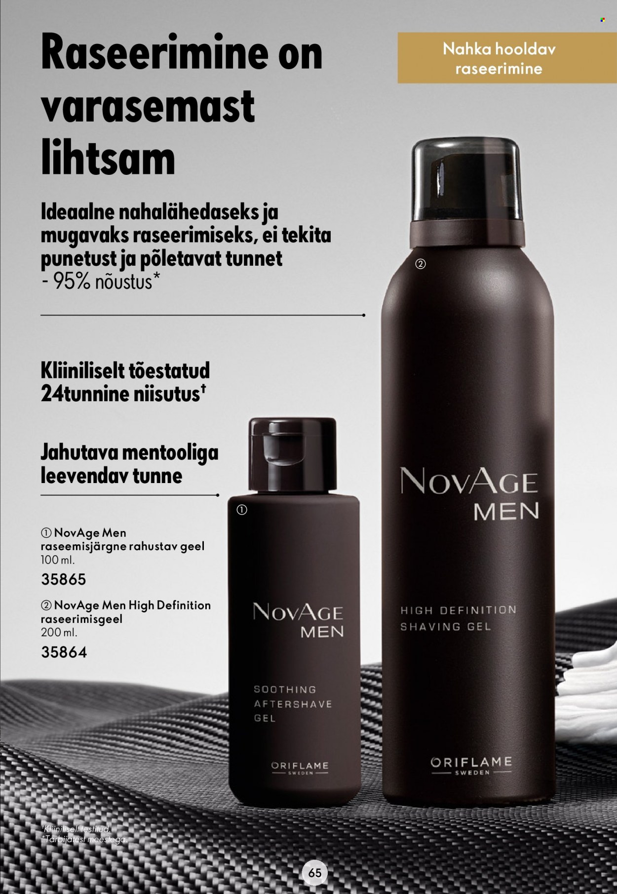 oriflame - Oriflame kliendileht - Novage+ tutvustus - page: 65 oriflame - Oriflame kliendileht - Novage+ tutvustus - page: 65
