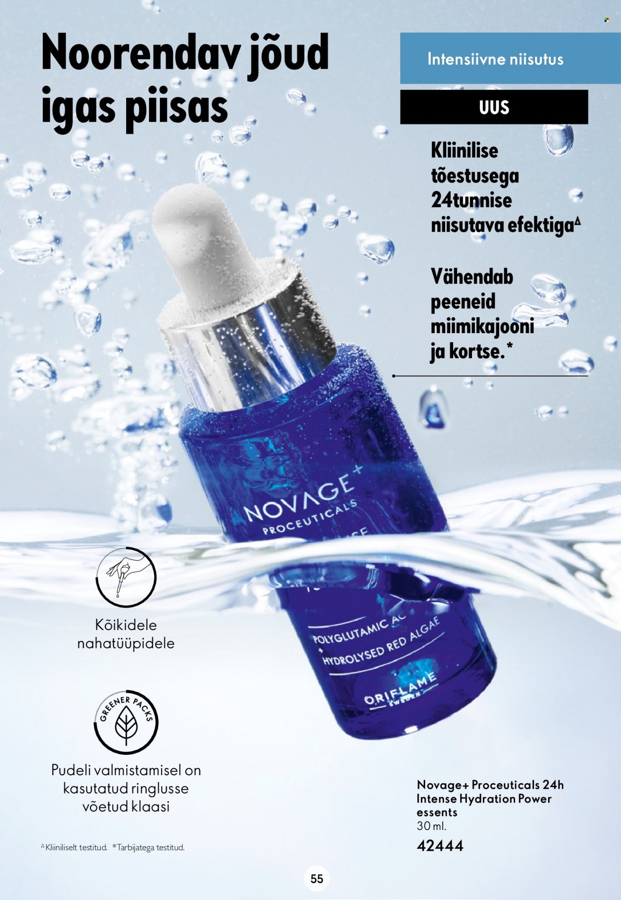 oriflame - Oriflame kliendileht - Novage+ tutvustus - page: 55 oriflame - Oriflame kliendileht - Novage+ tutvustus - page: 55