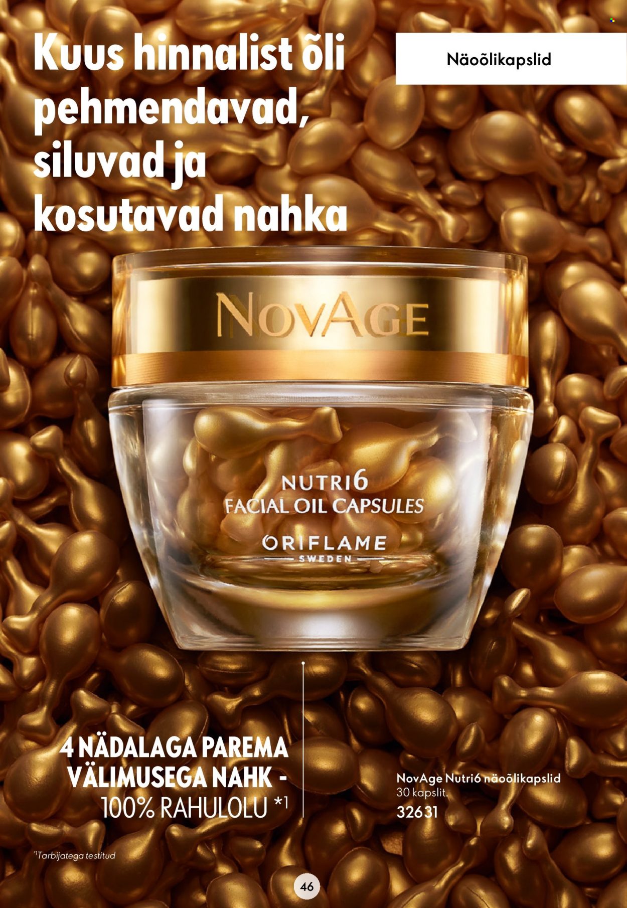 oriflame - Oriflame kliendileht - Novage+ tutvustus - page: 46 oriflame - Oriflame kliendileht - Novage+ tutvustus - page: 46