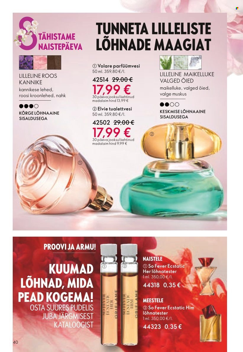 oriflame - Oriflame kliendileht - Kataloog 03 - page: 40