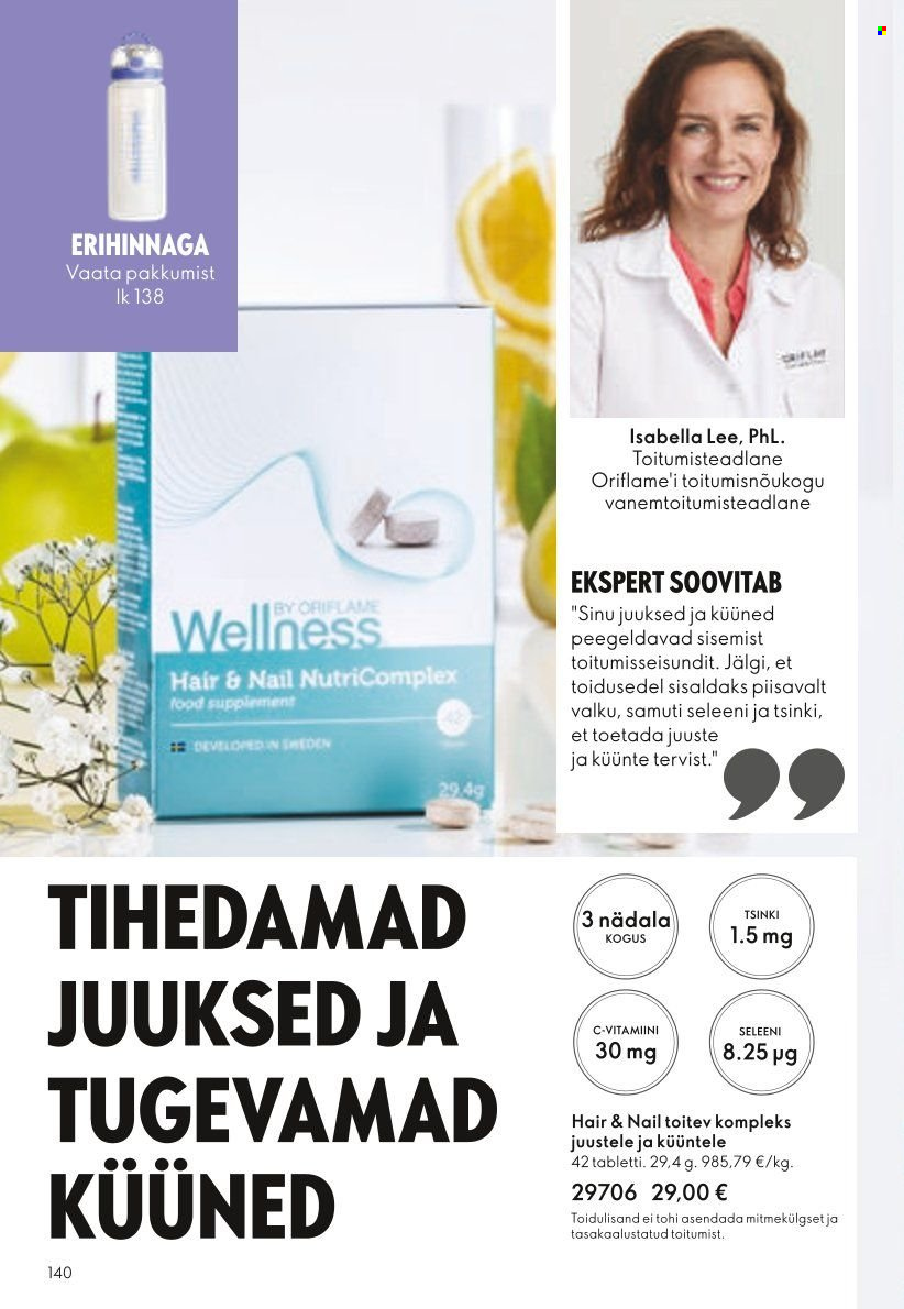 oriflame - Oriflame kliendileht - Kataloog 03 - page: 140