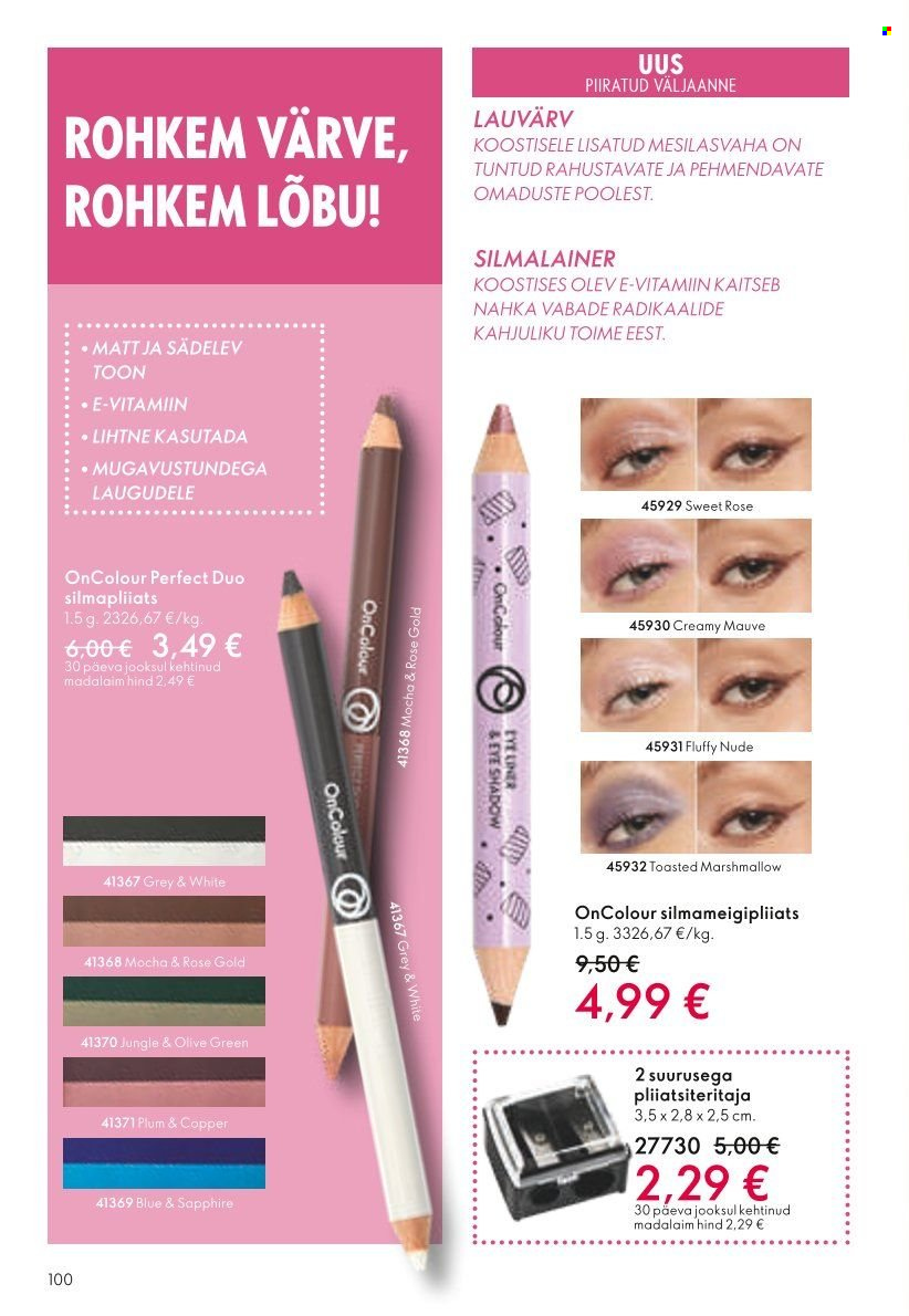 oriflame - Oriflame kliendileht - Kataloog 03 - page: 100